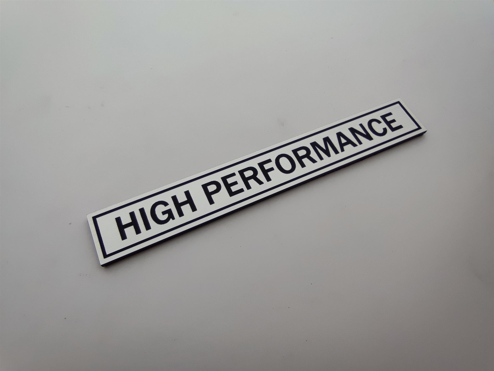 High Performance Alüminyum Görünümlü plastik etiket - Resim 3