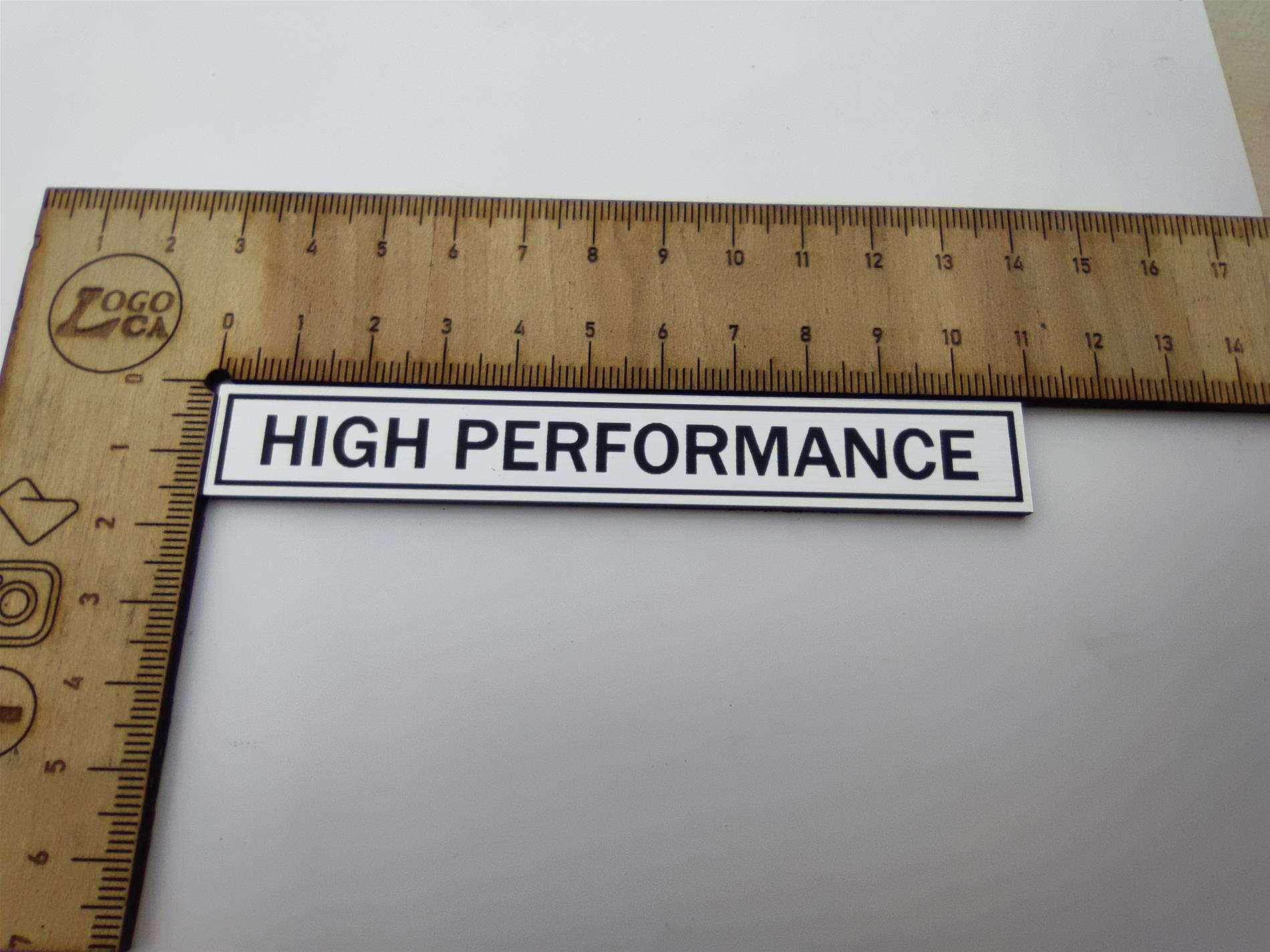 High Performance Alüminyum Görünümlü plastik etiket - Resim 4