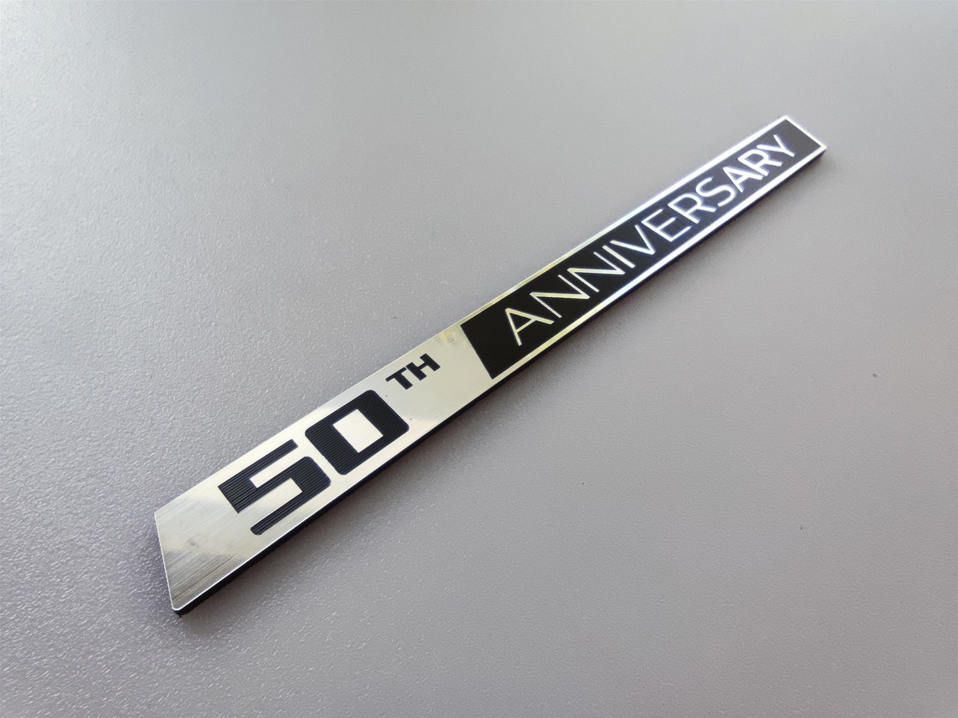 Toyota Corolla 50.th Anniversary etiket corolla 50. yıl etiketi