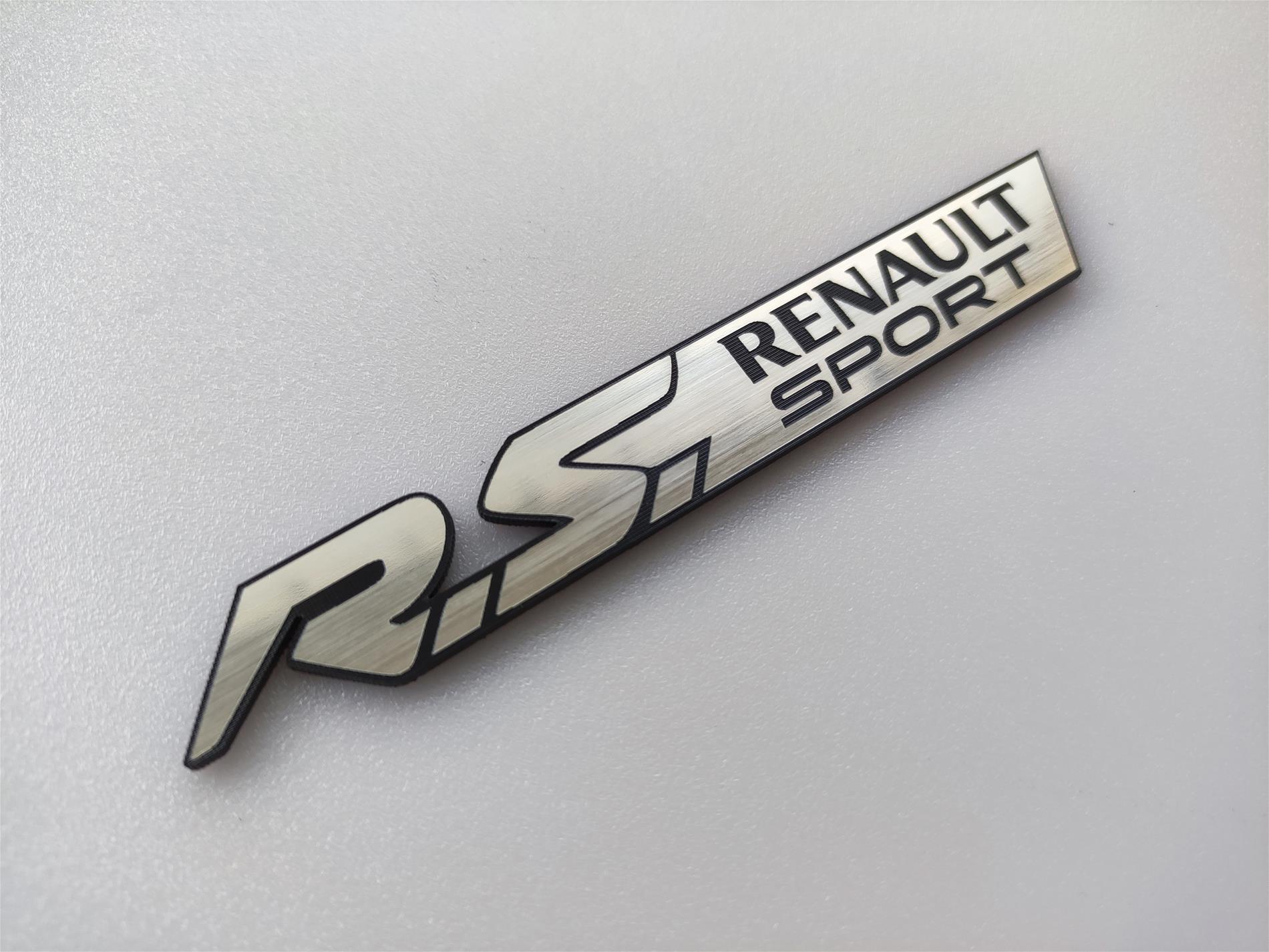 RS renault sport etiket - Resim 2