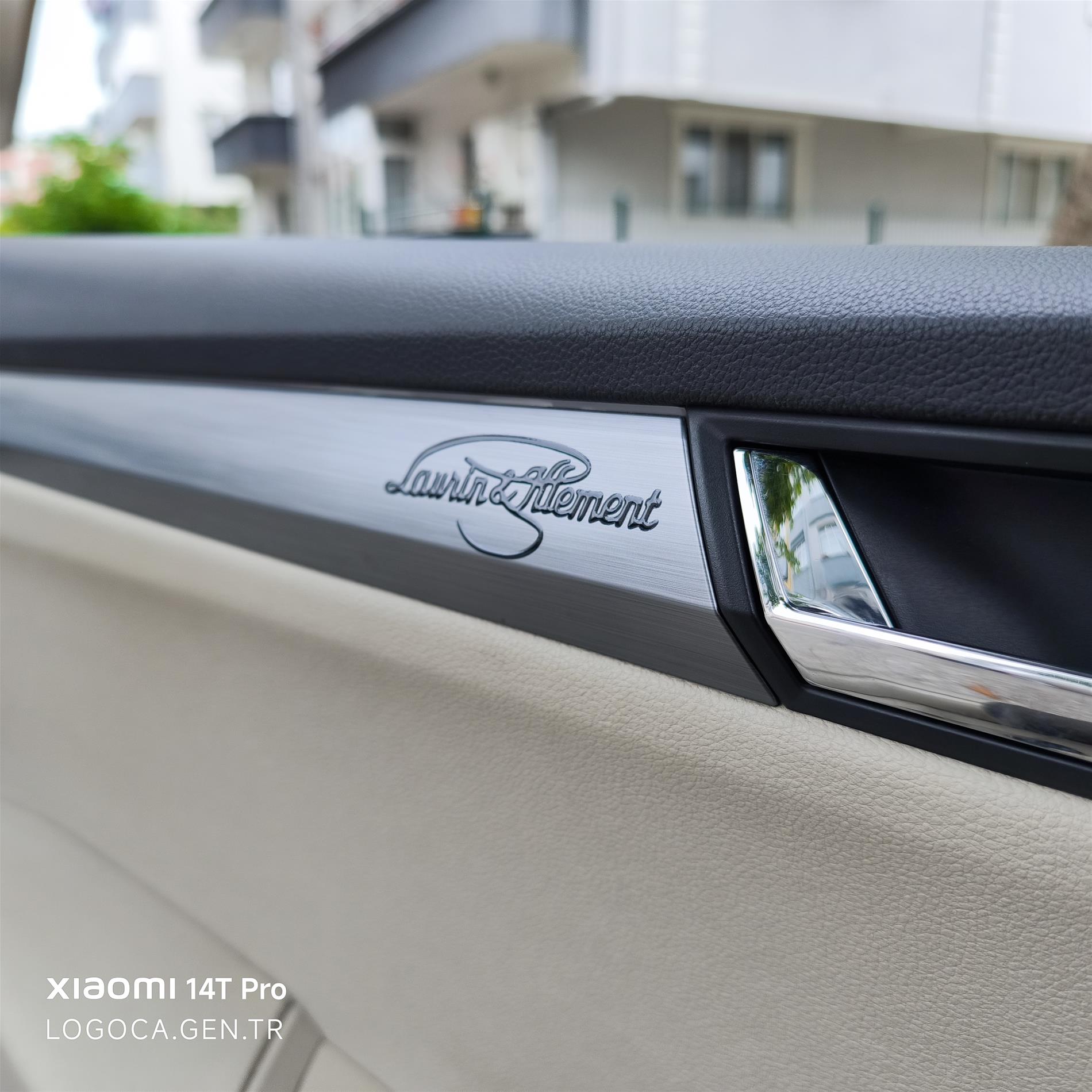 2 adet 8cm Skoda Laurin klement Renkli Çıkartma - Resim 6