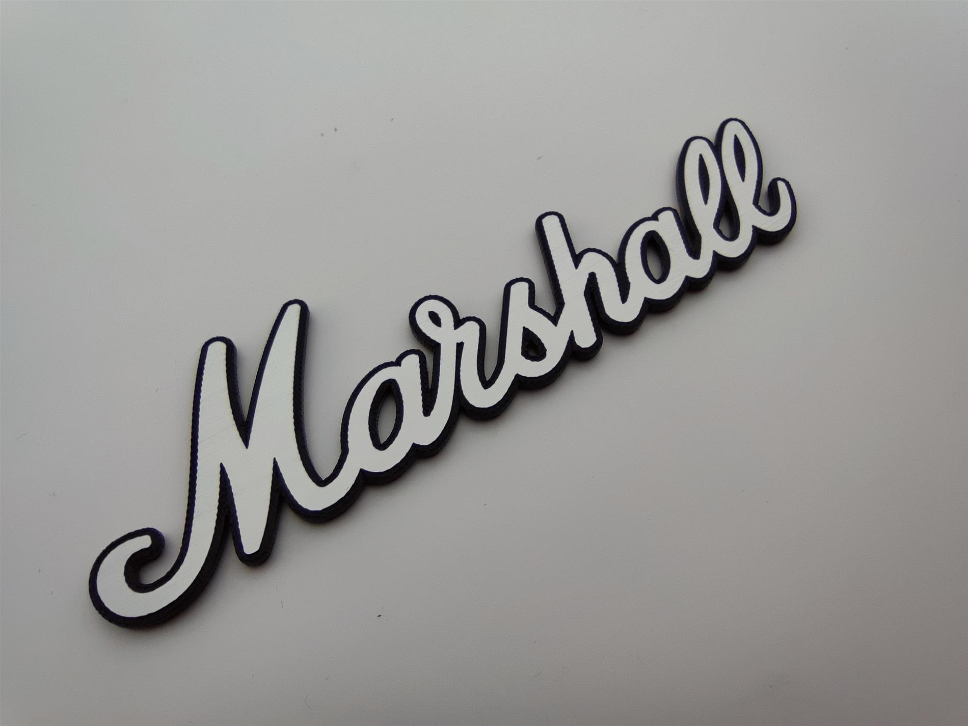 Marshall Logo 2 Farklı ölçü - Resim 2