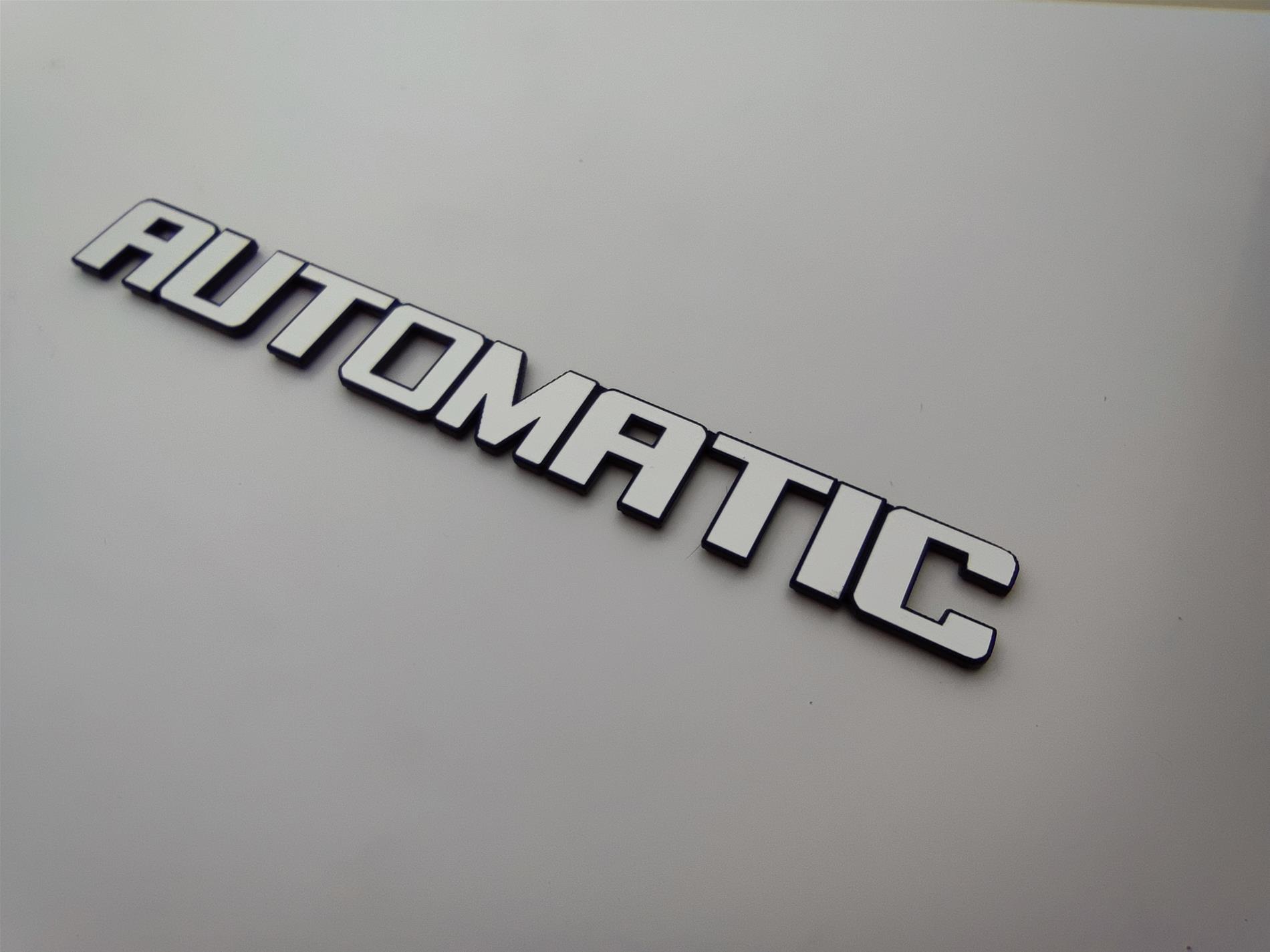 Ford automatic plastik etiket - Resim 4