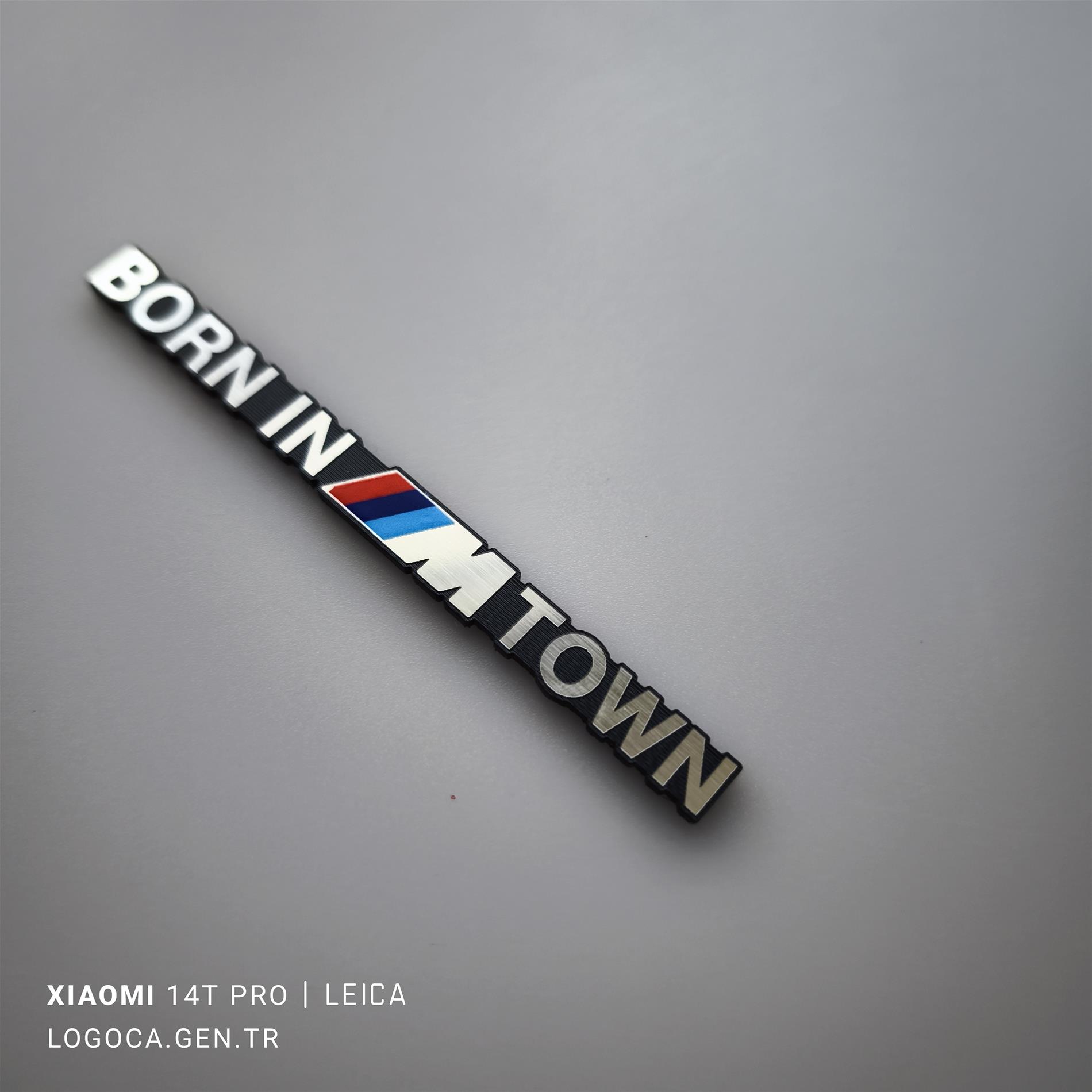 BMW Born in M town Etiket 2 farklı ölçü - Resim 7