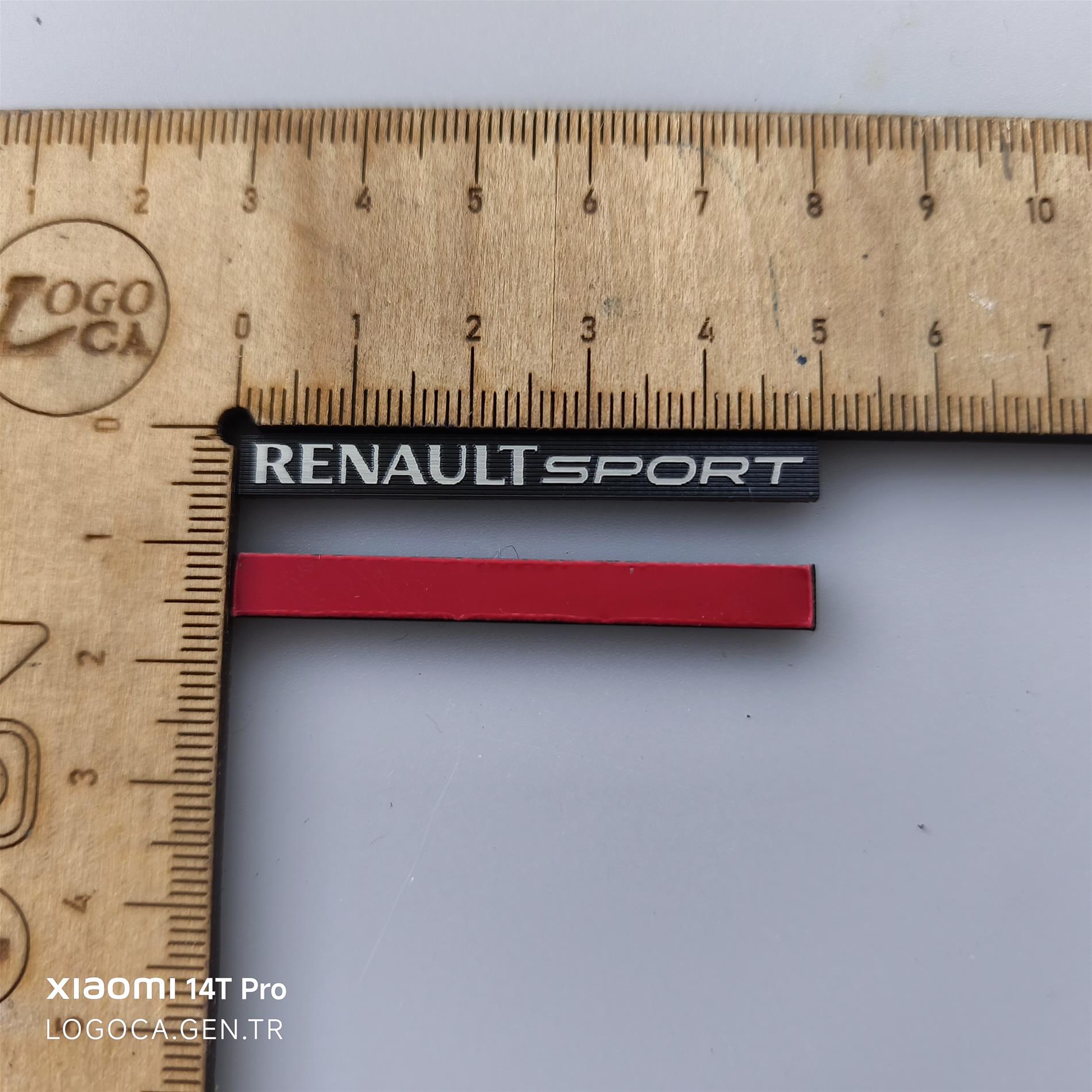 Renault sport Etiket - Resim 2