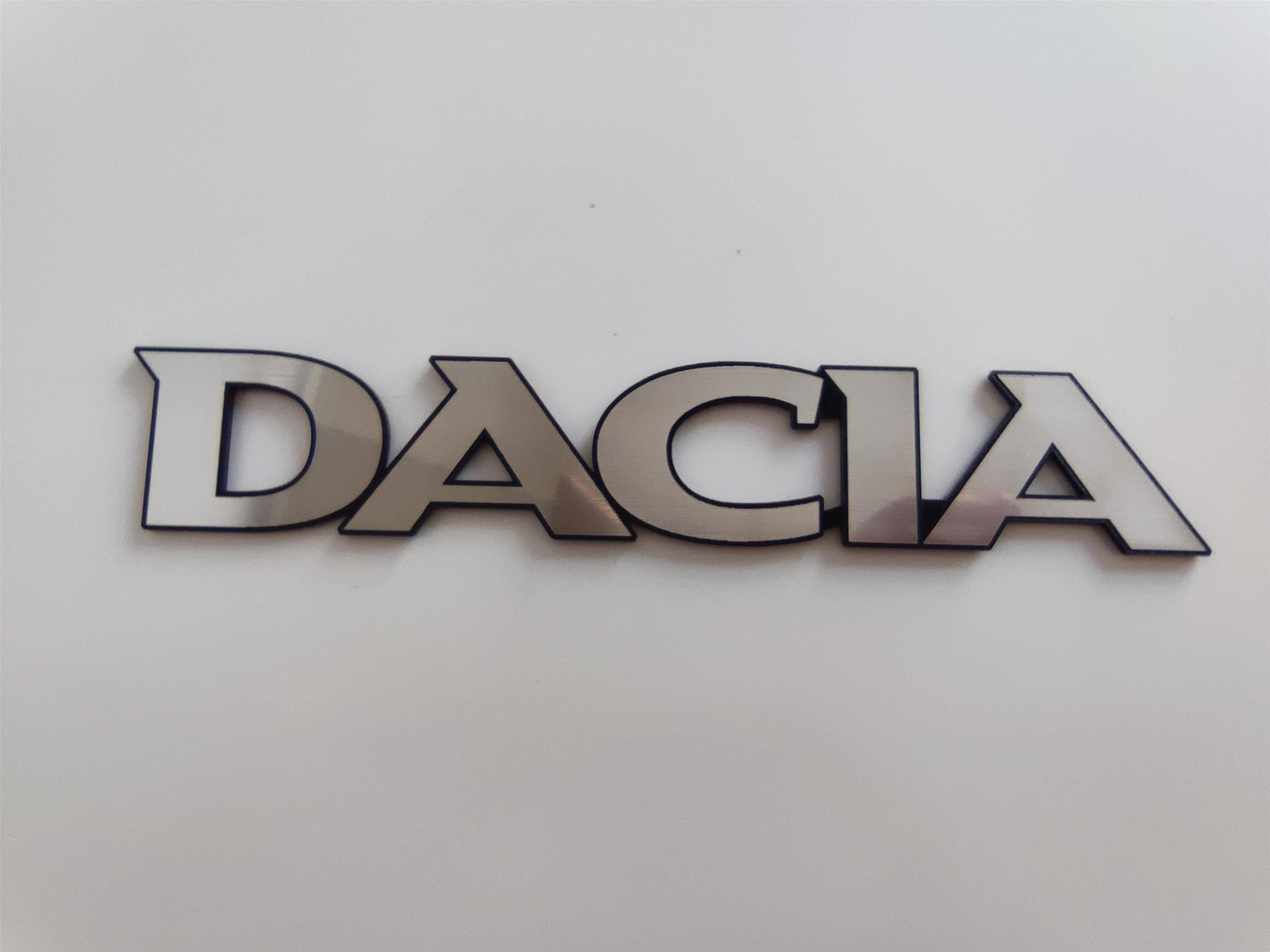 Dacia bagaj yazısı Eski tip - Resim 5