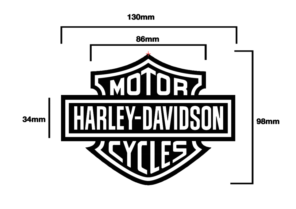 1 adet Harley Davidson etiket - Resim 2