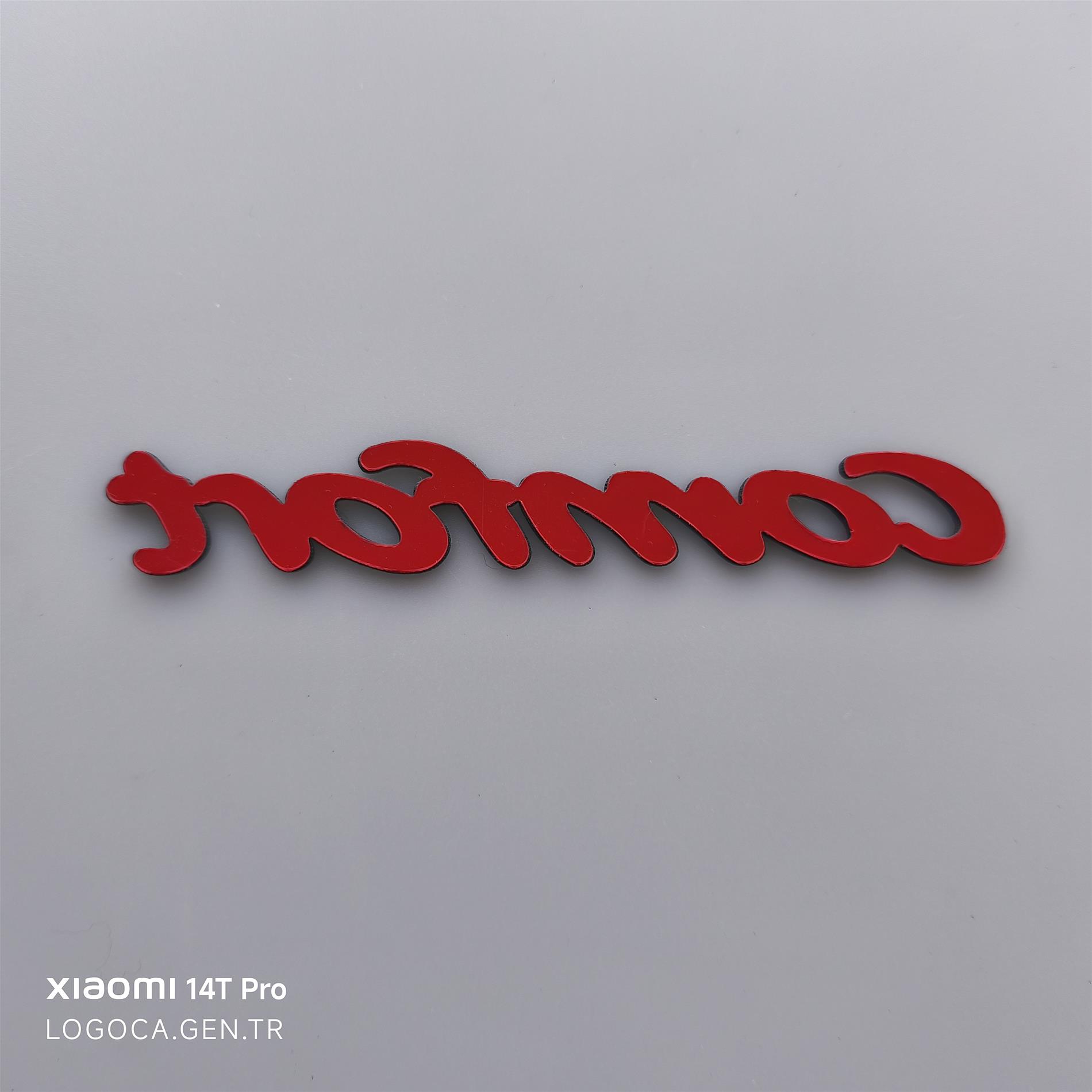 Vauxhall / Opel Corsa C Comfort  model kapısı için comfort Yazısı  2000-2006 - Resim 6