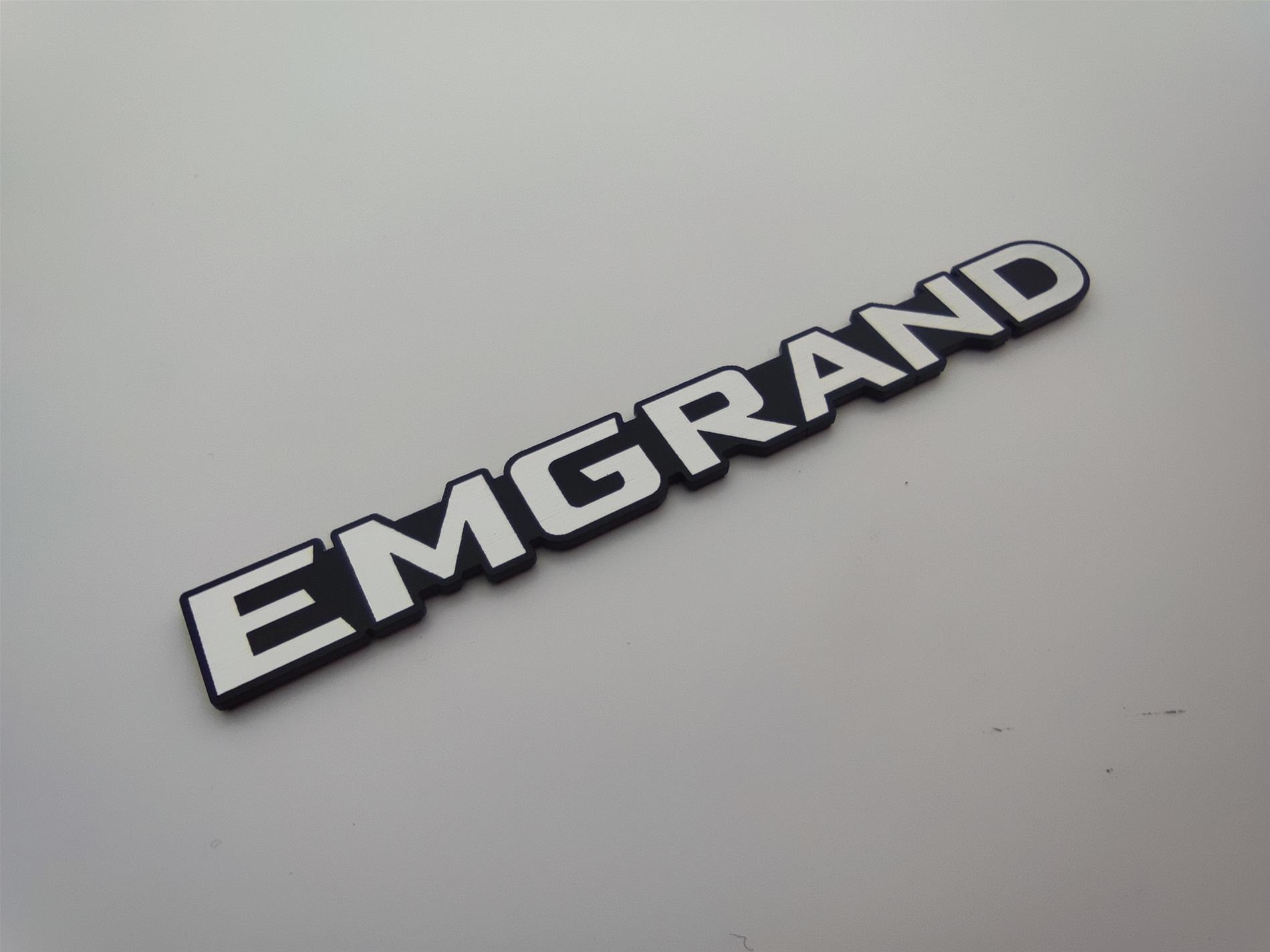 Geely Emgrand logo badge - Resim 2
