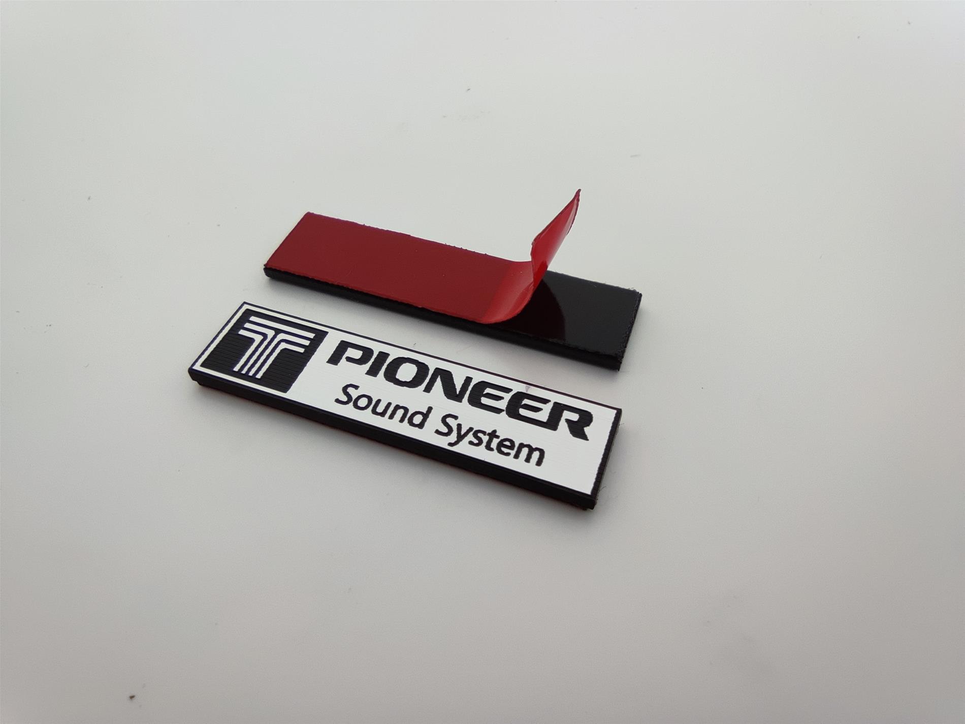 Tofaş logolu pioneer logo sound system - Resim 5