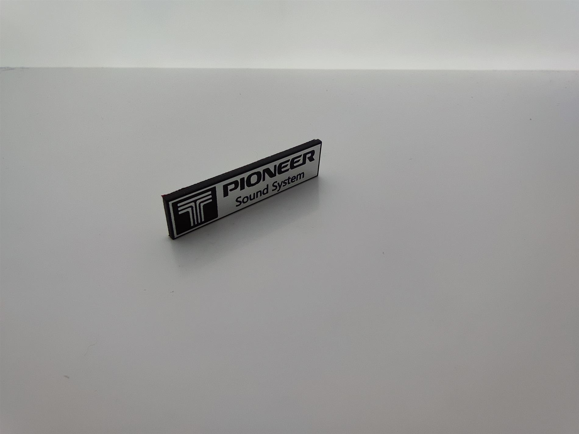 Tofaş logolu pioneer logo sound system - Resim 6