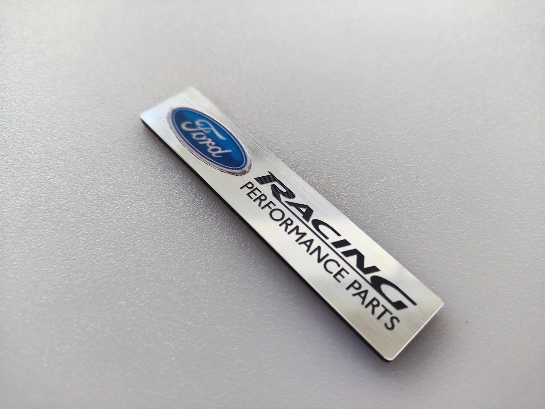 Ford racing performance parts renkli logolu etiket 2 adet - Resim 2