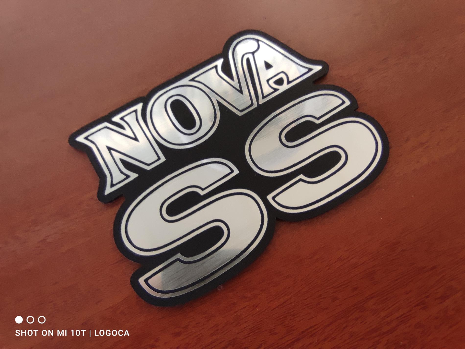 Chevrolet nova ss ön logo - Resim 2