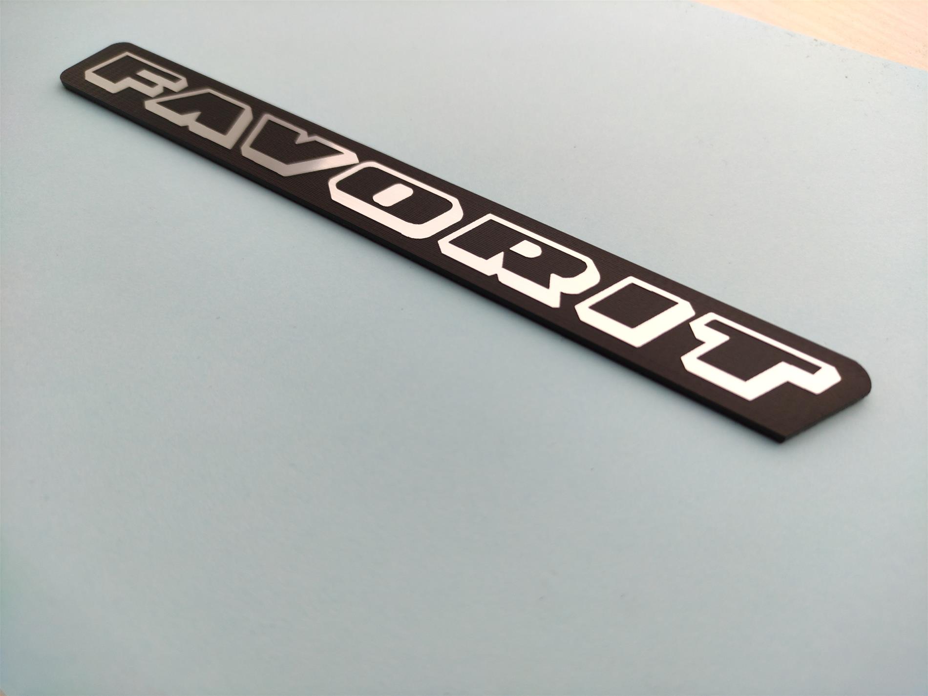 Skoda Favorit Kaporta yazısı - Resim 2