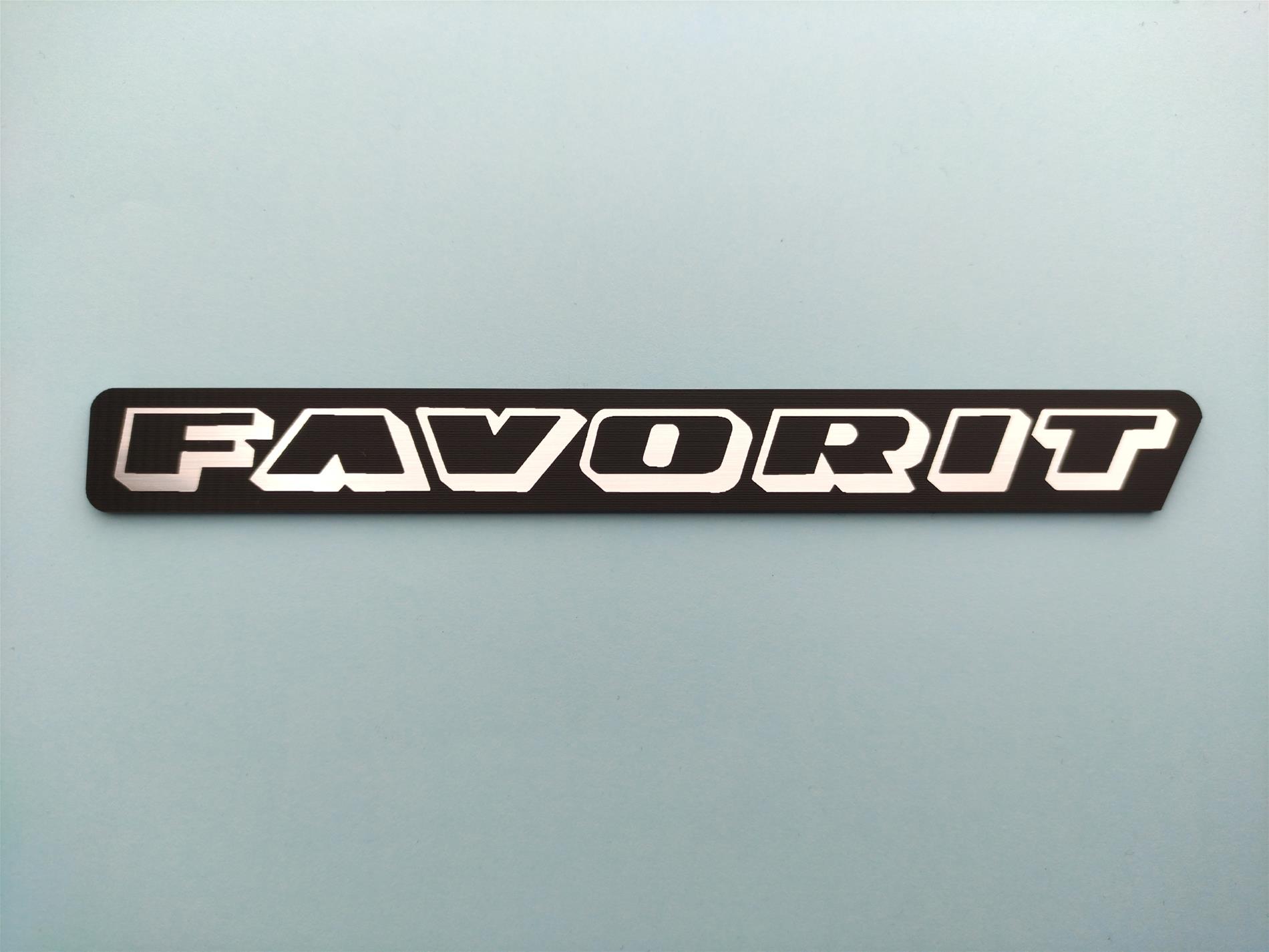 Skoda Favorit Kaporta yazısı - Resim 5