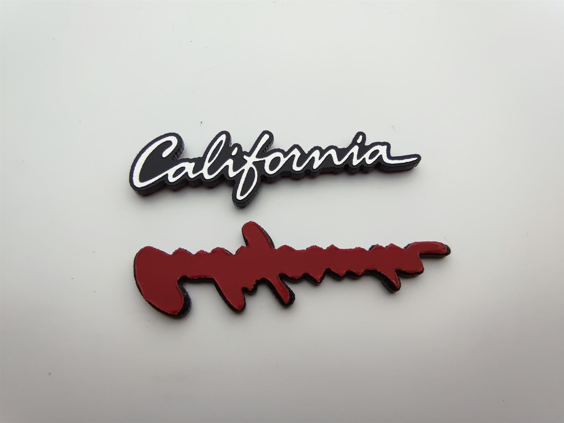 California plastik etiket