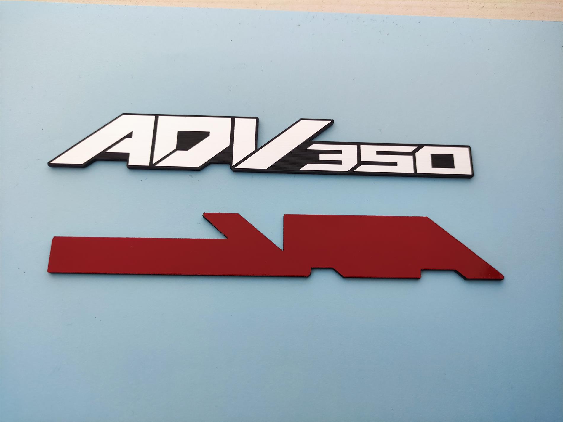 Honda Adv350  plastik sticker etiket  motor yazısı - Resim 5