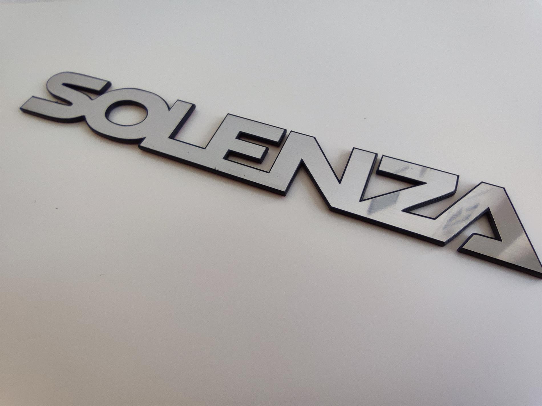 Dacia Solenza  bagaj yazısı Eski tip - Resim 2