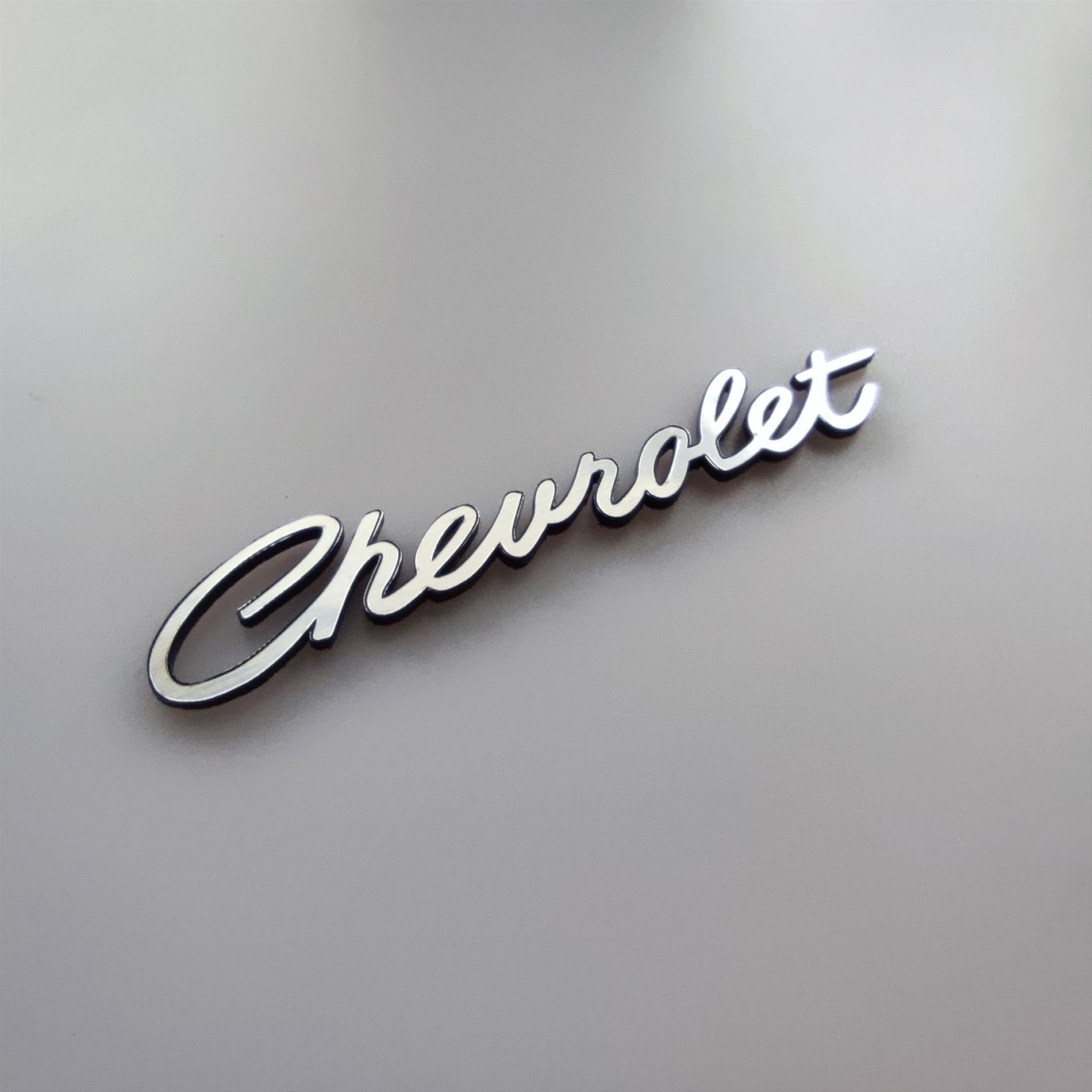 Chevrolet eski tip el yazı logo  bagaj yazısı - Resim 3