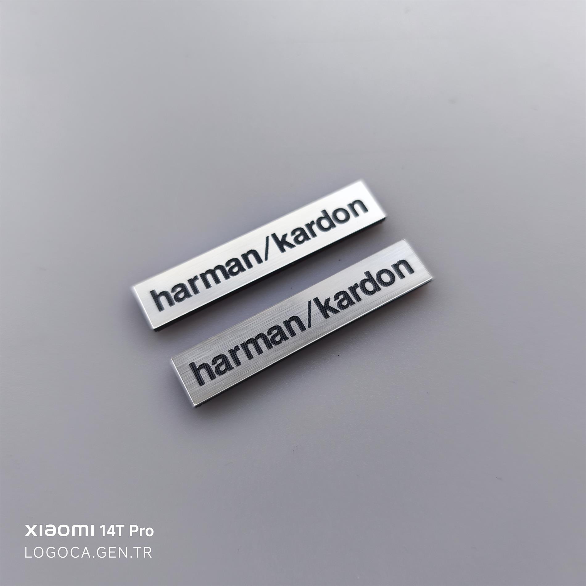 Harman kardon Gümüş logo - Resim 2