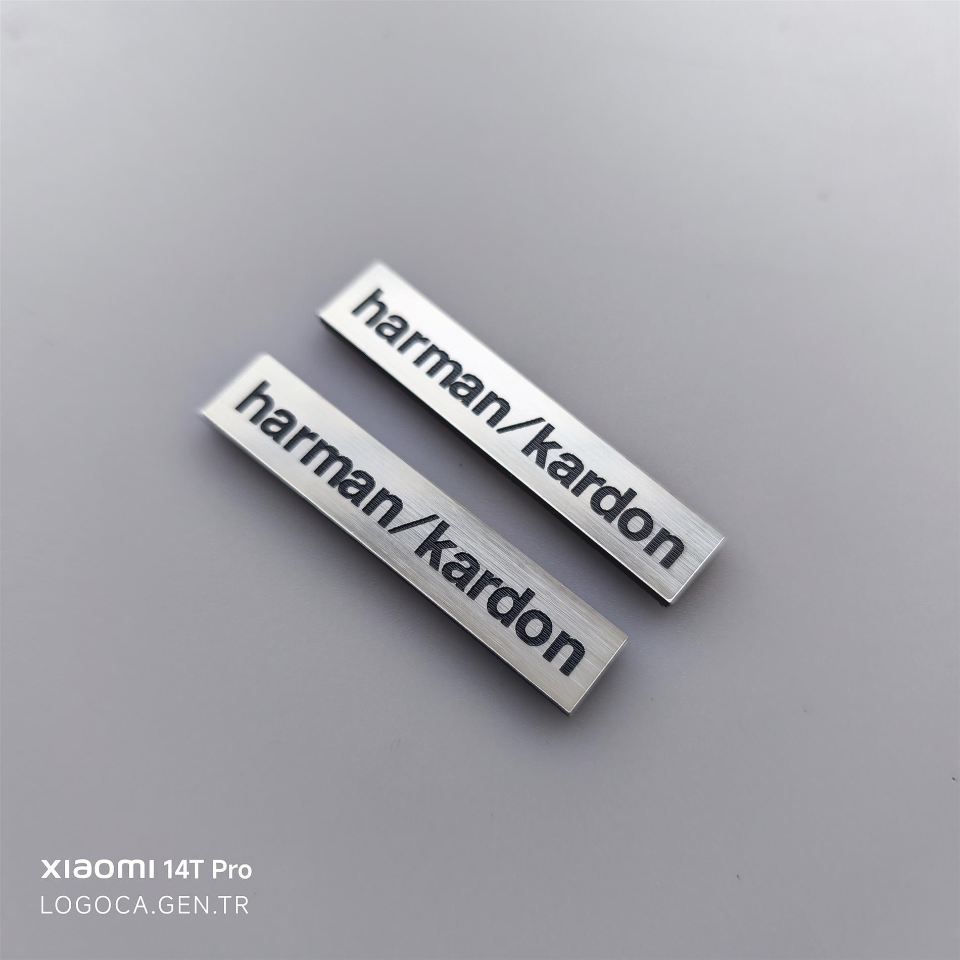 Harman kardon Gümüş logo - Resim 3