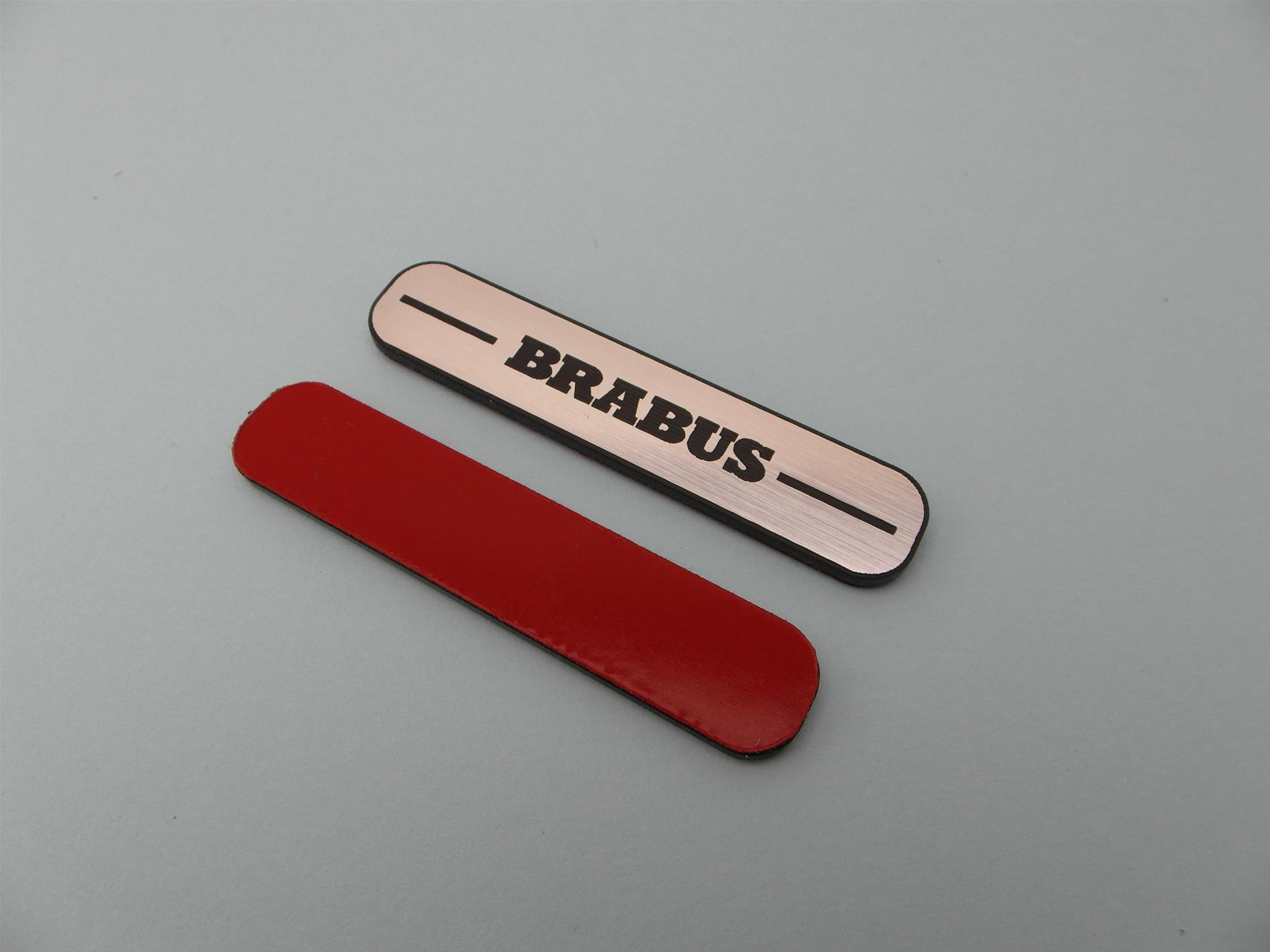 Brabus Etiket sticker logo - Resim 2