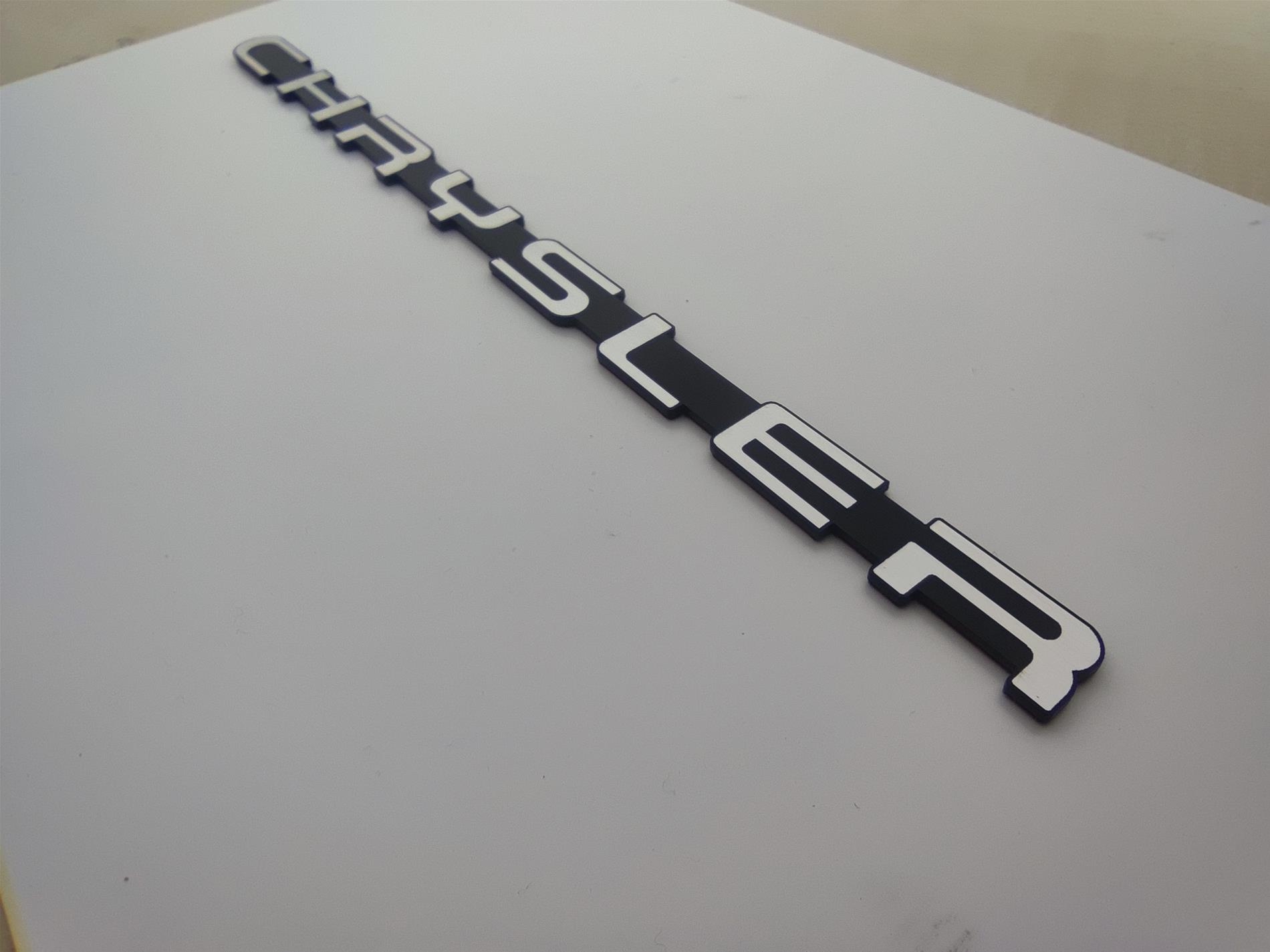 Chrysler kaporta yazısı etiket - Resim 3