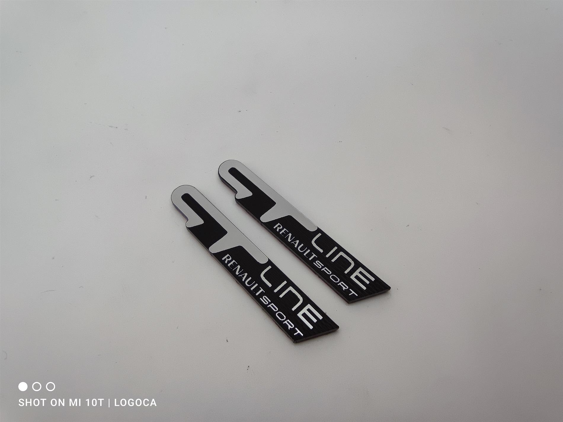 Renault sport GT line etiket - Resim 3