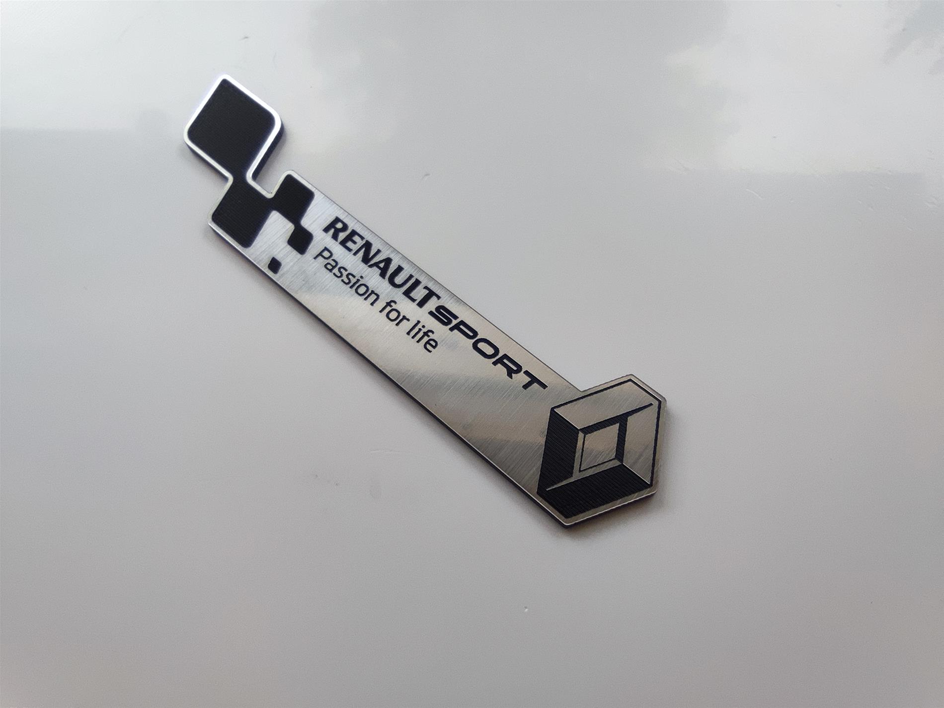 Renault Passion for life kişileştirilebilir sağ sol çamurluk etiketi - Resim 2