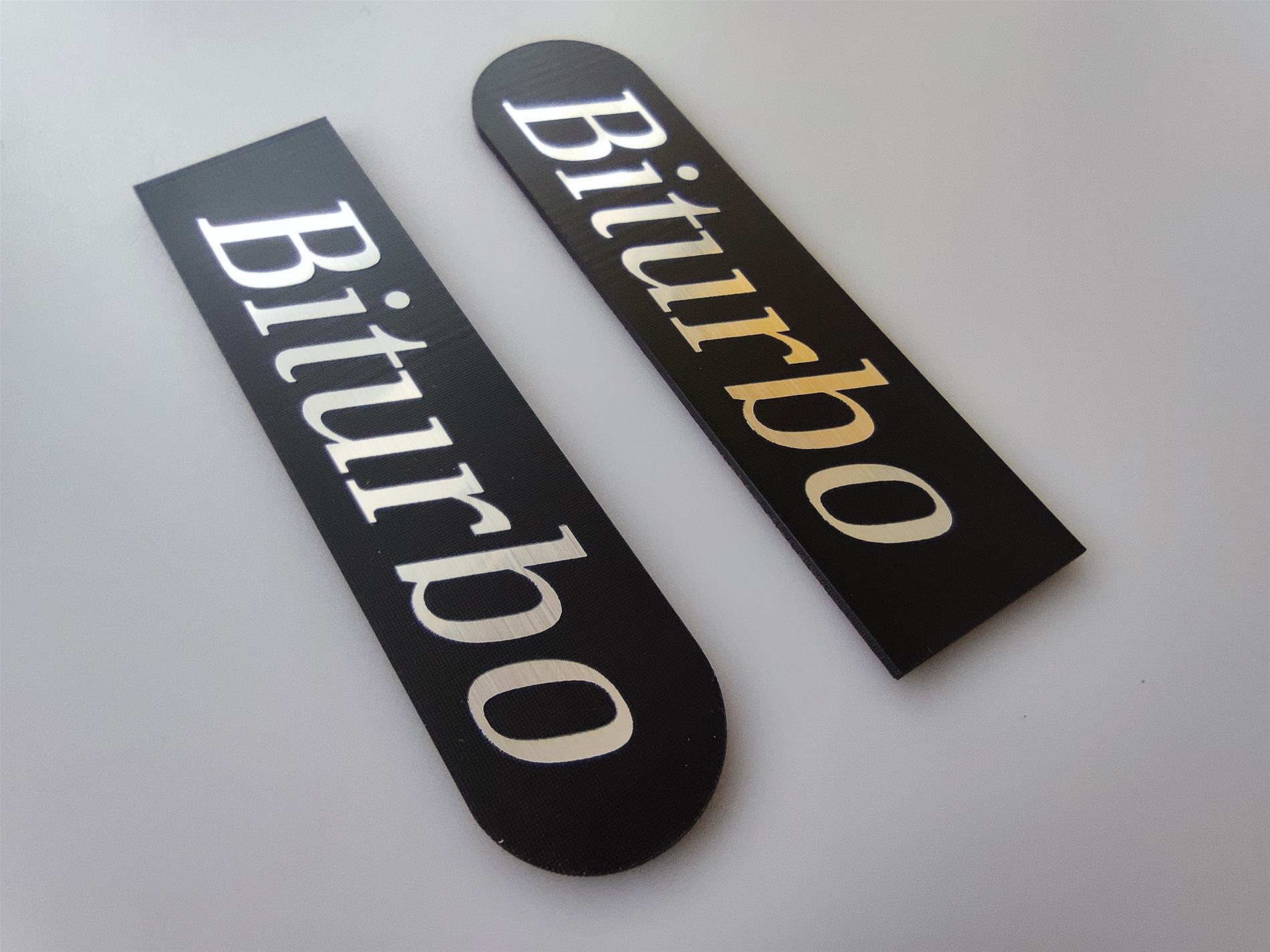 Renault Safrane biturbo çıta yazısı - Resim 3