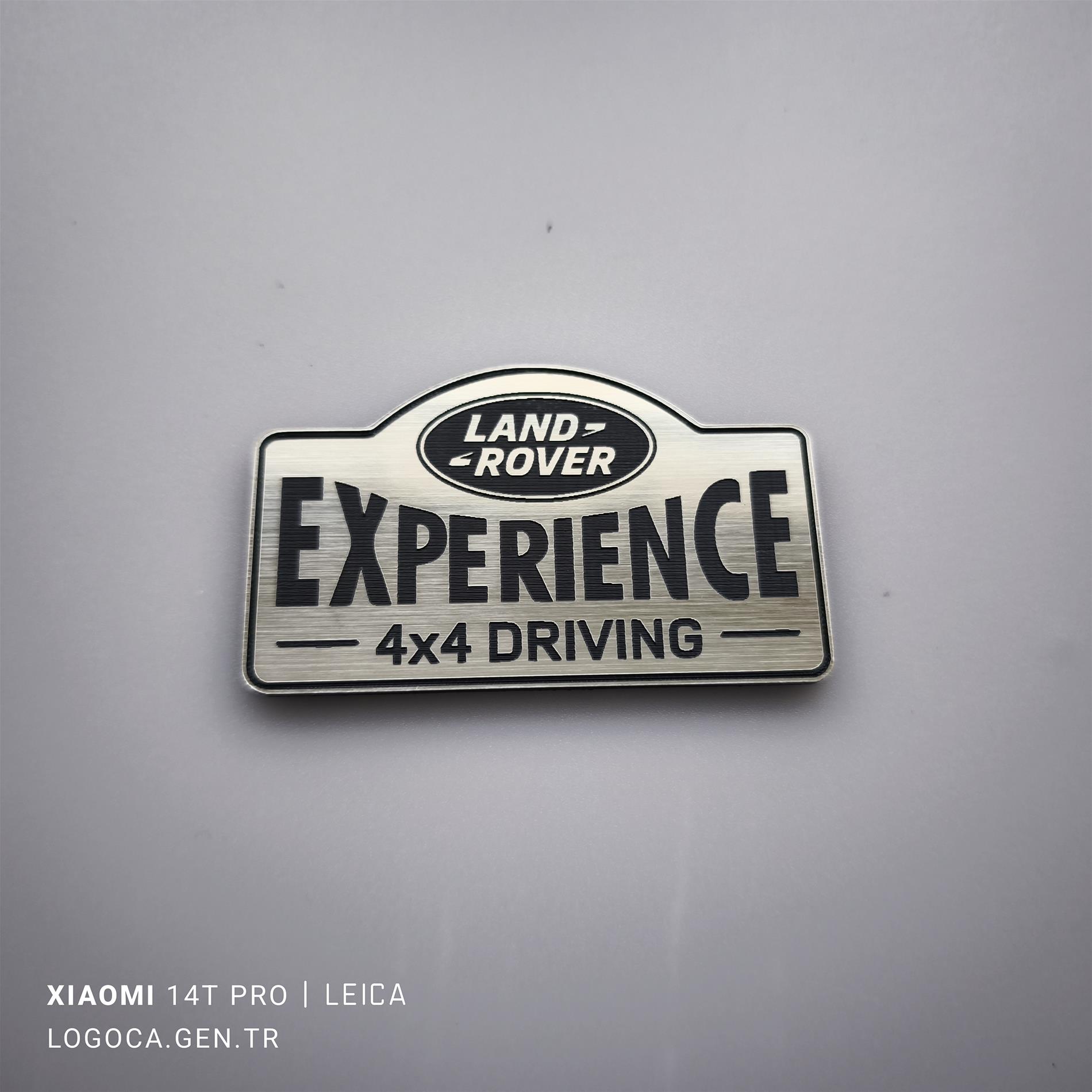 Land Rover experience 4x4 driving Etiket - Resim 3