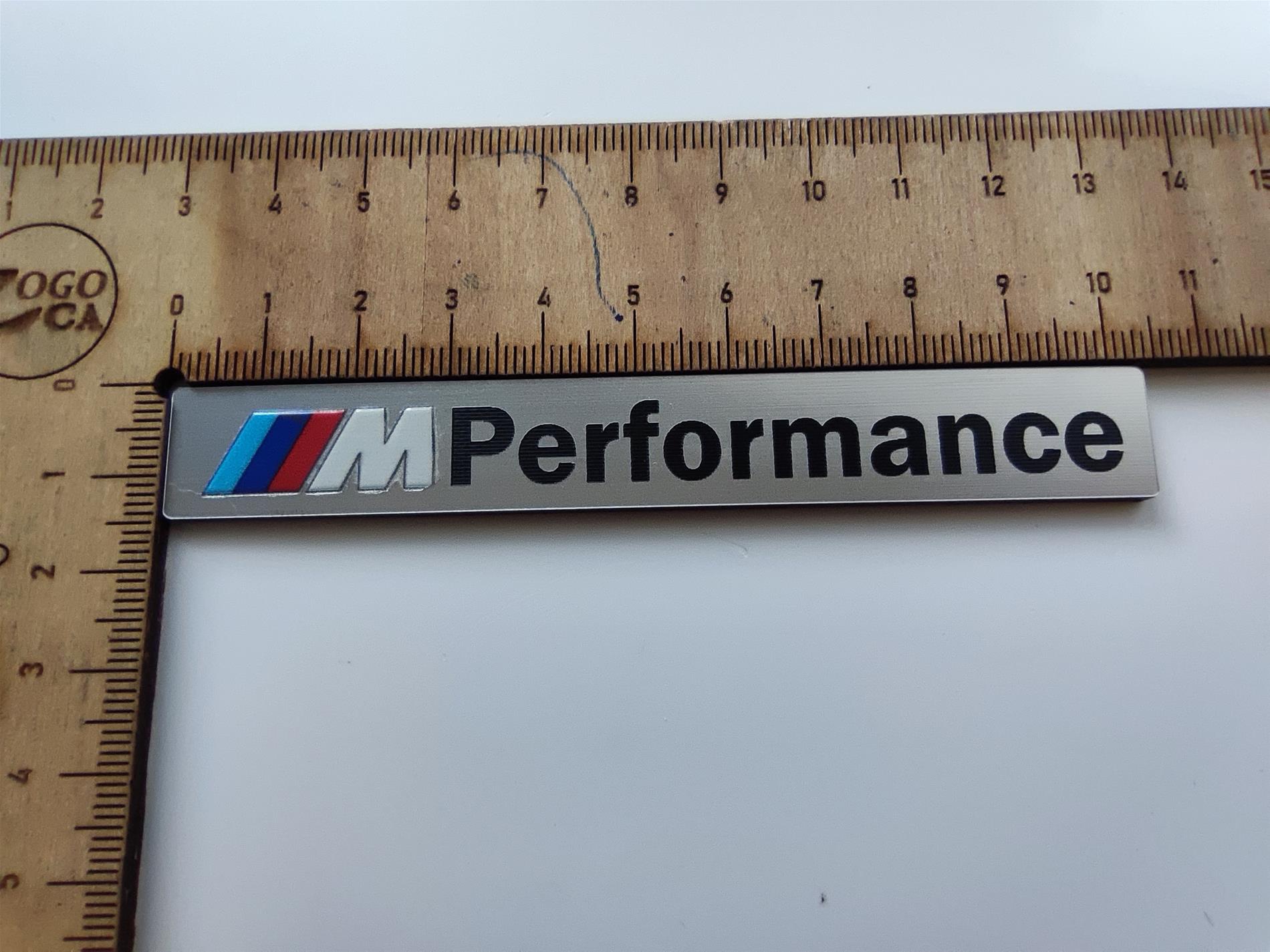 BMW M Performance Etiket - Resim 2