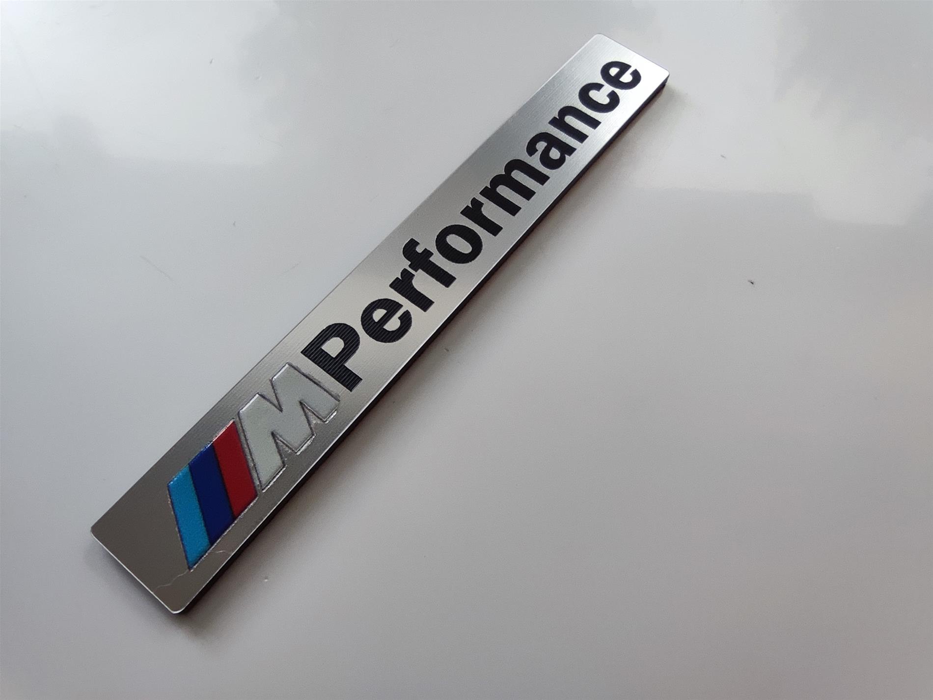 BMW M Performance Etiket - Resim 3