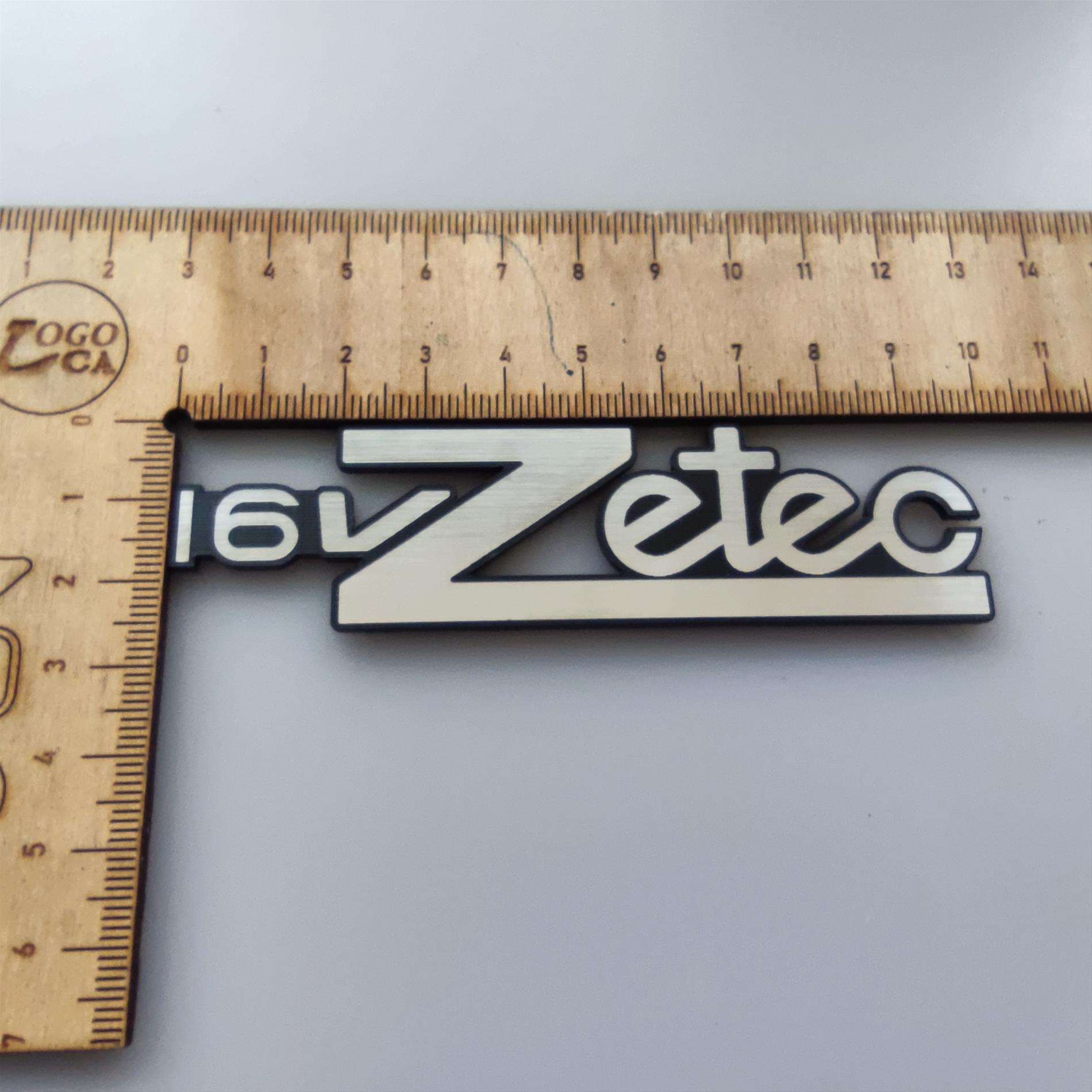 16v zetec etiket badge - Resim 3