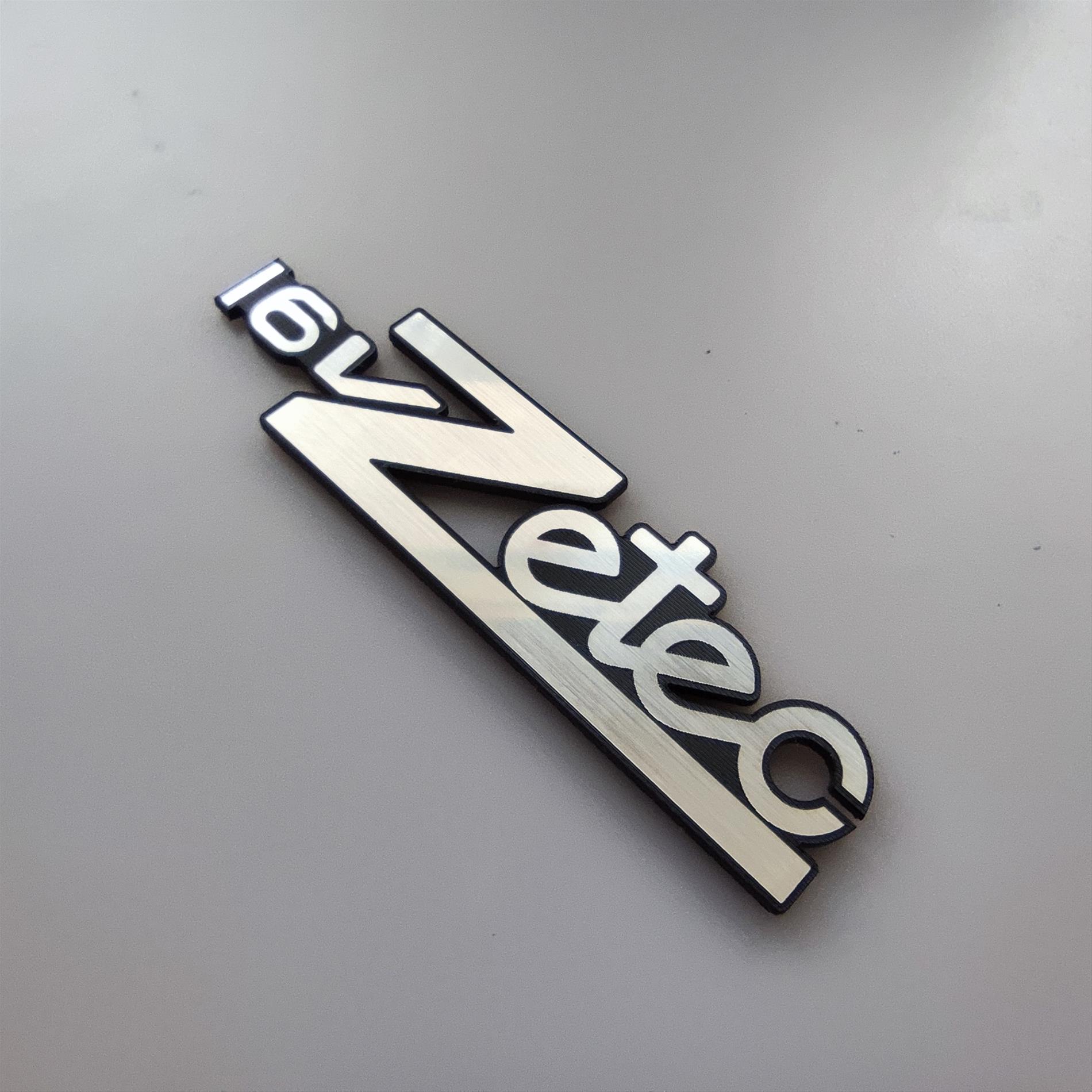 16v zetec etiket badge - Resim 4