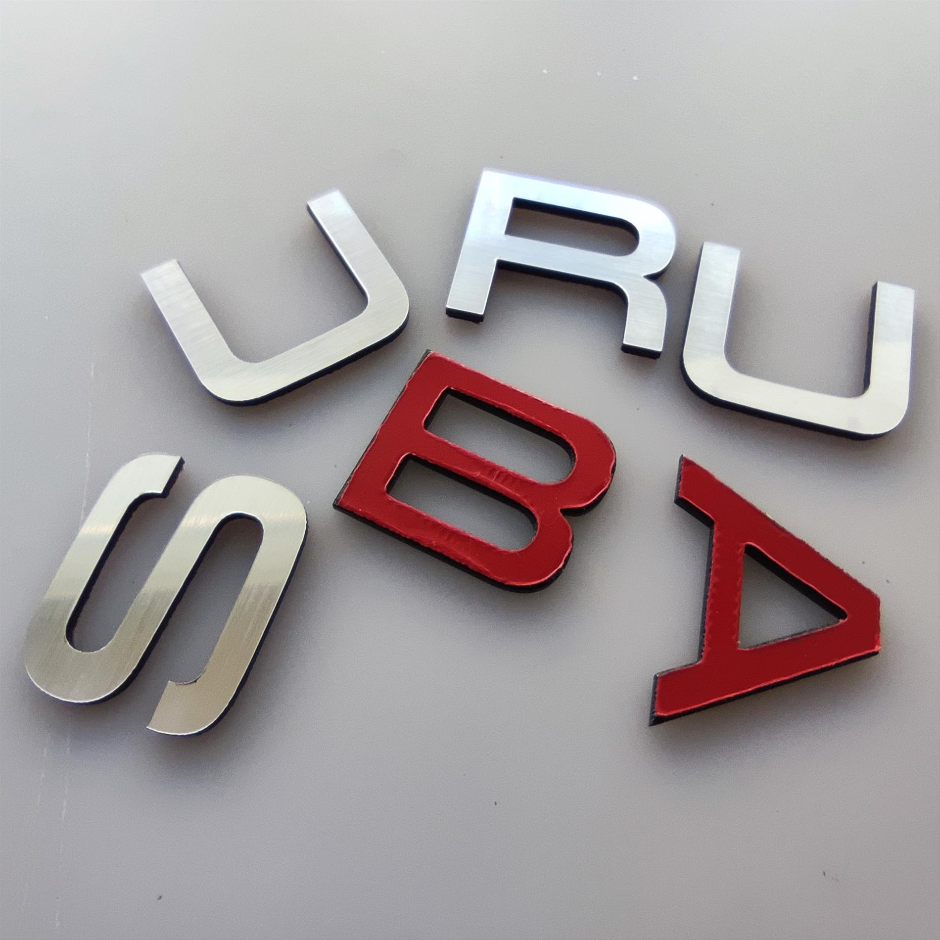 Subaru bagaj yazısı - Resim 2