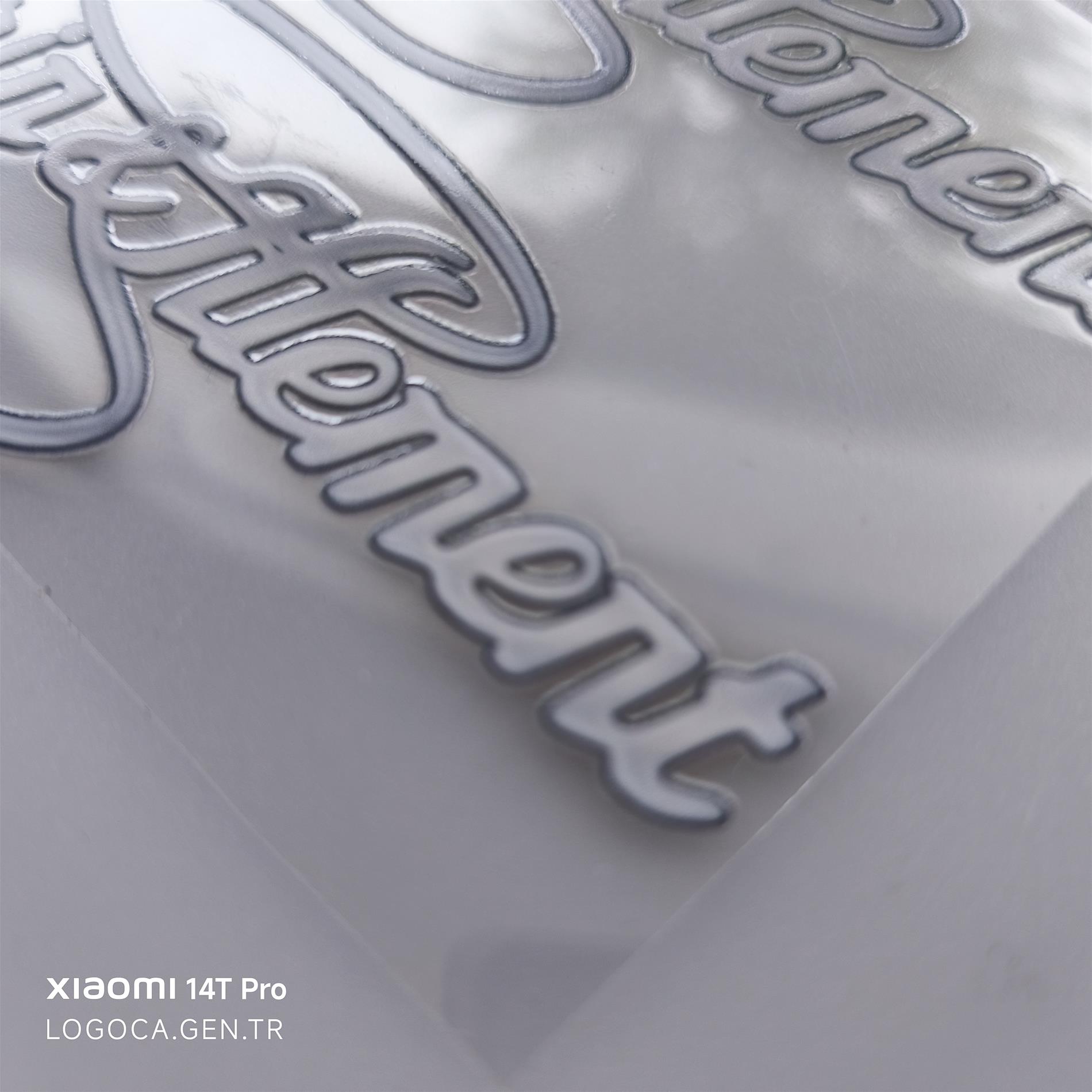 Skoda Laurin klement UV baskı etiket (2 adet 12x4cm) - Resim 3