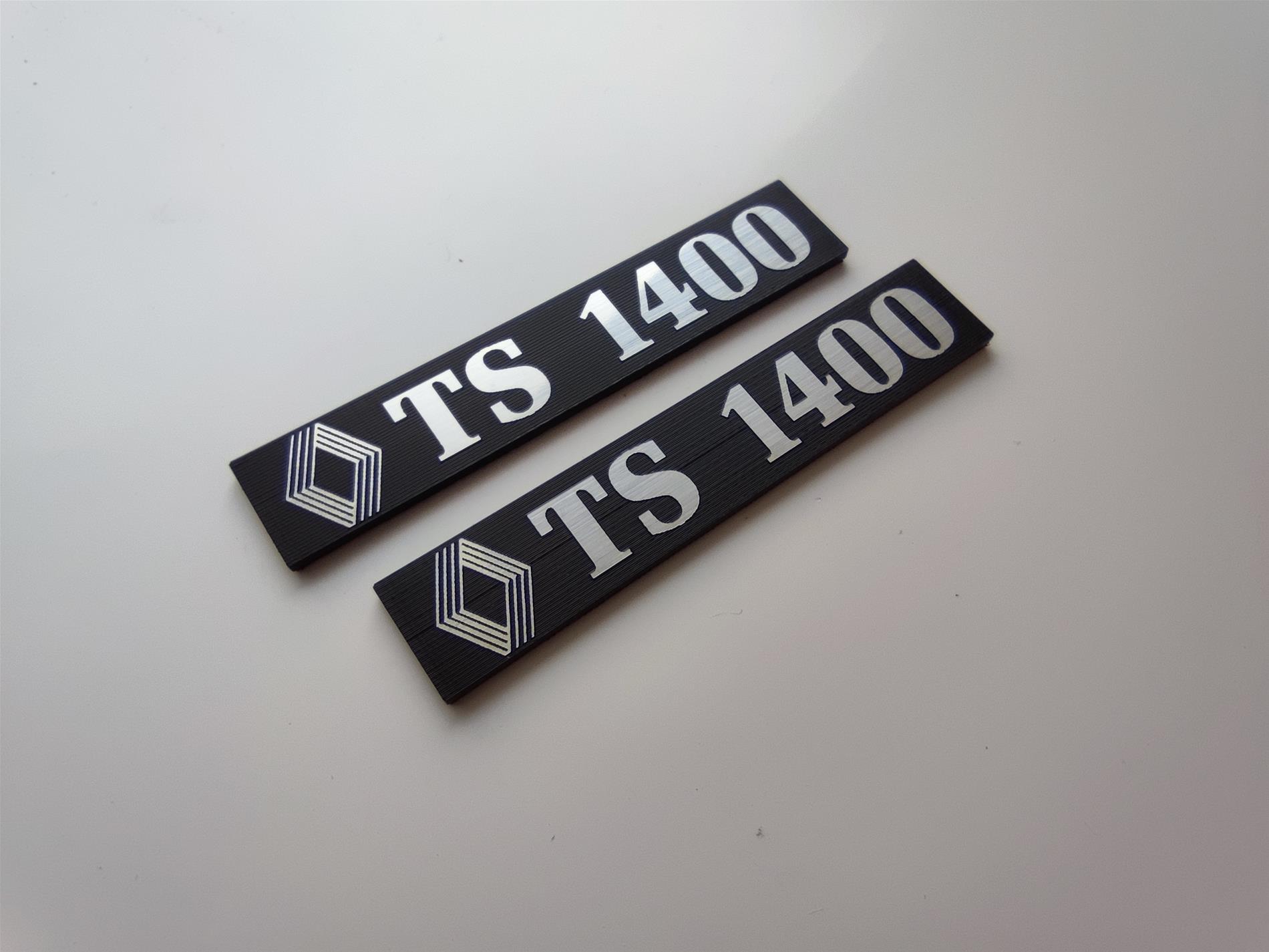 Renault 12 Renault toros TS 1400 etiket - Resim 2