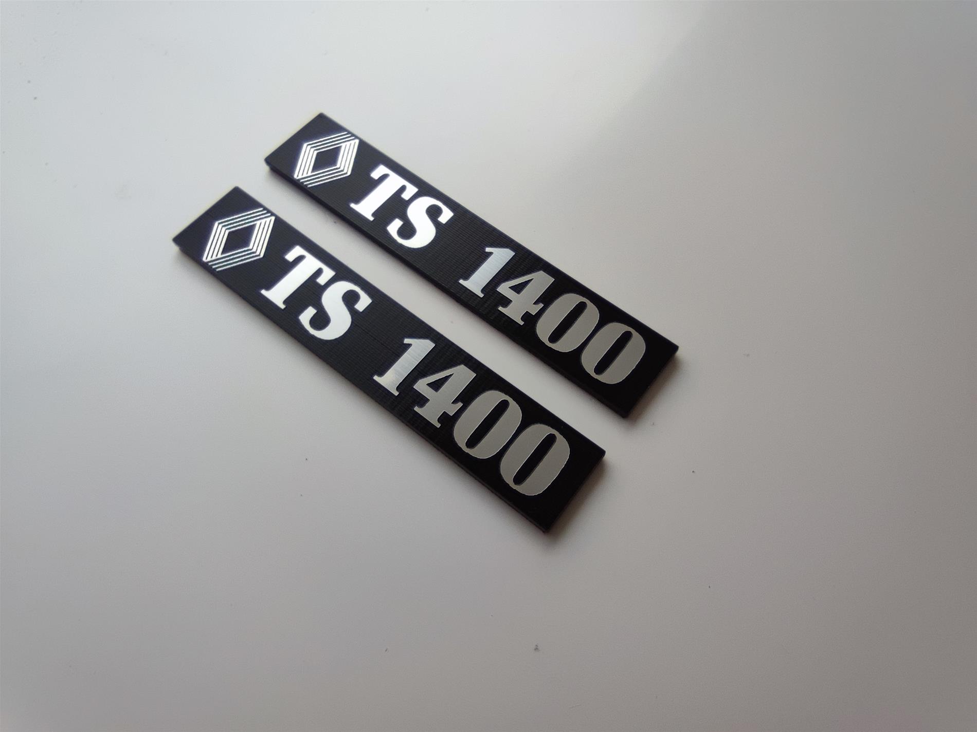 Renault 12 Renault toros TS 1400 etiket - Resim 3