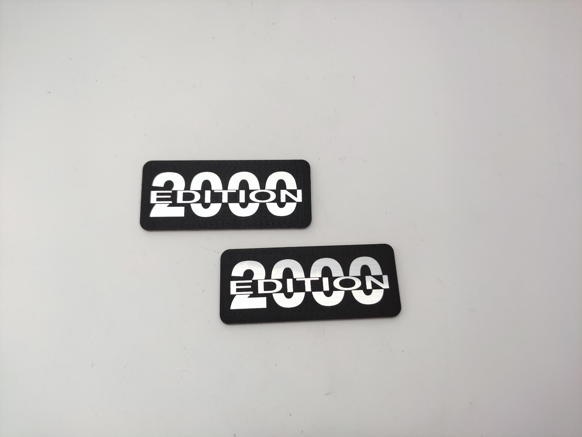 Opel astra Edition 2000 çıta yazısı