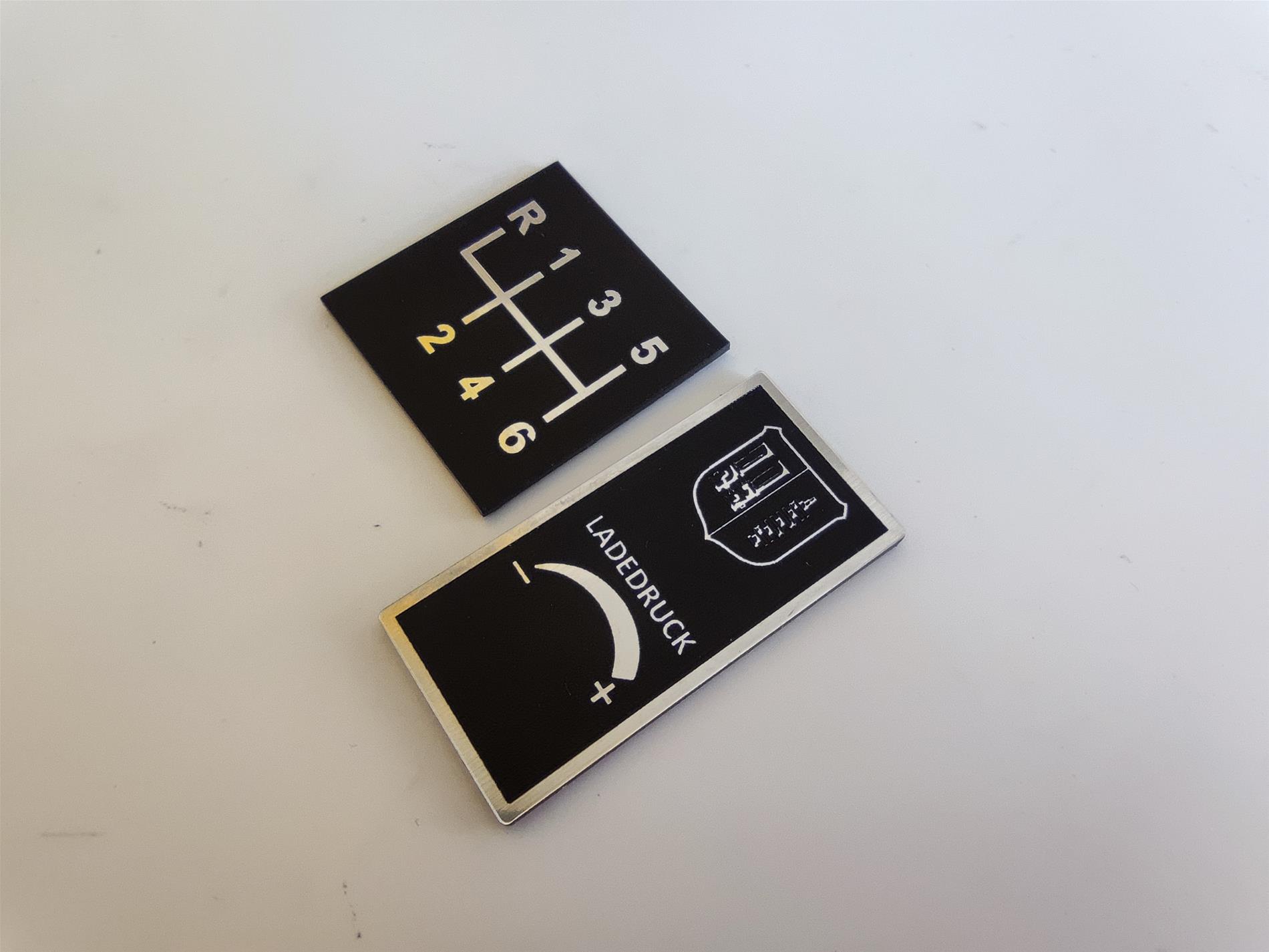 Alpina Ladedrusck ve vites şeması etiketleri 2 si bir arada