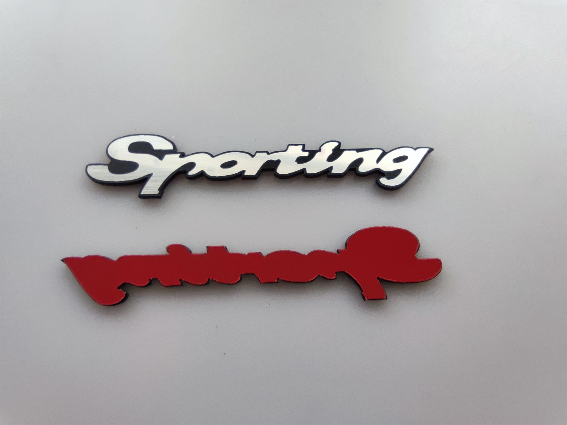 Fiat Palio Sporting plastik Etiket alüminyum görünümlü esnek