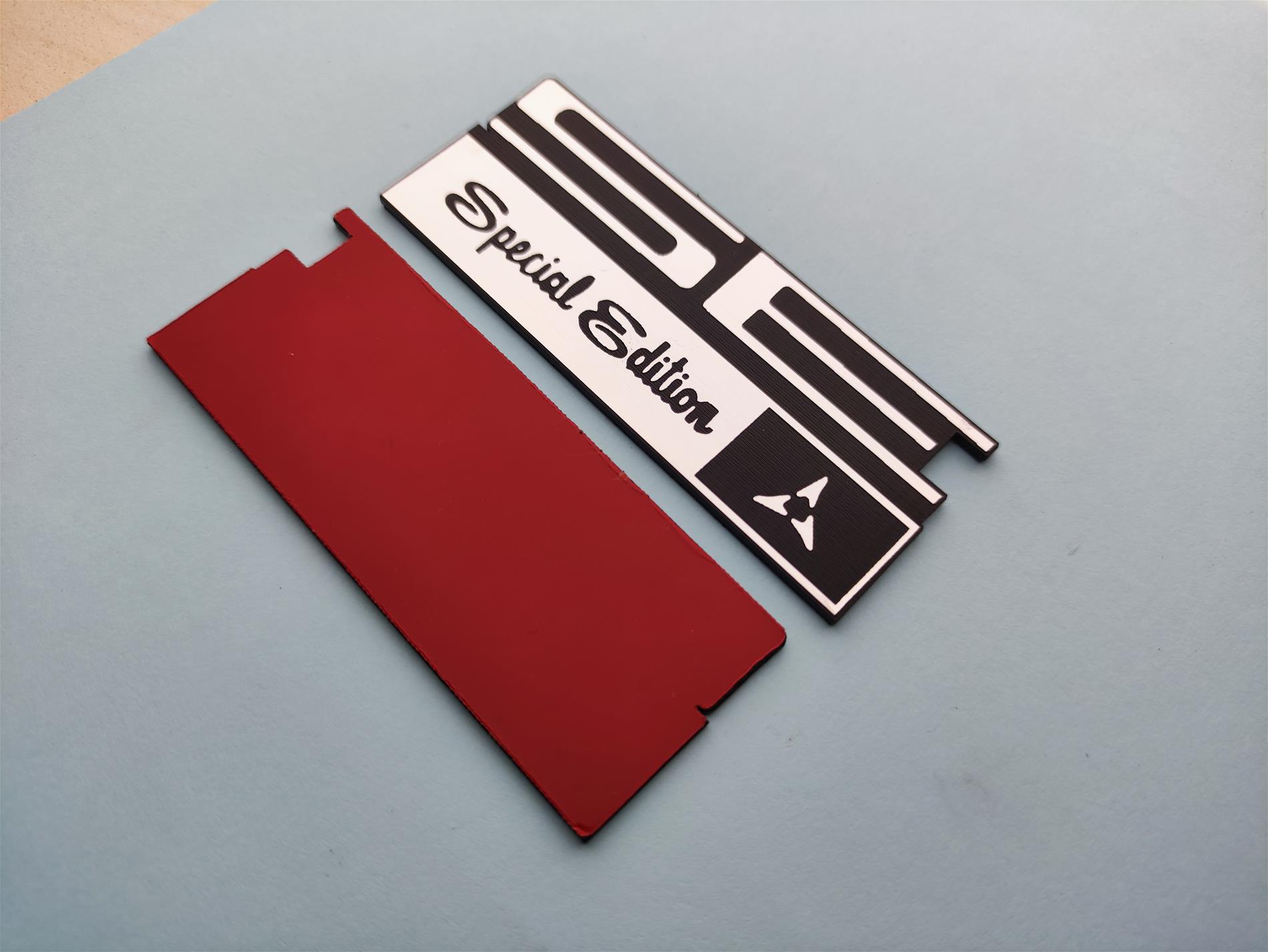 1967-1970 dodge charger se special edition etiket - Resim 2