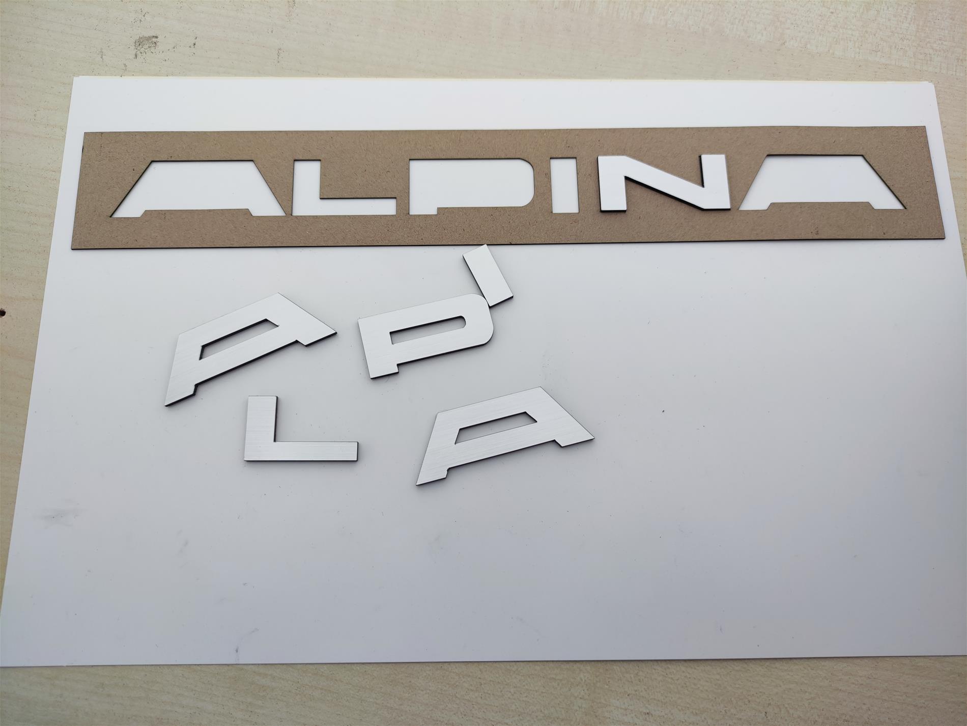 BMW Alpina Bagaj yazısı - Resim 2