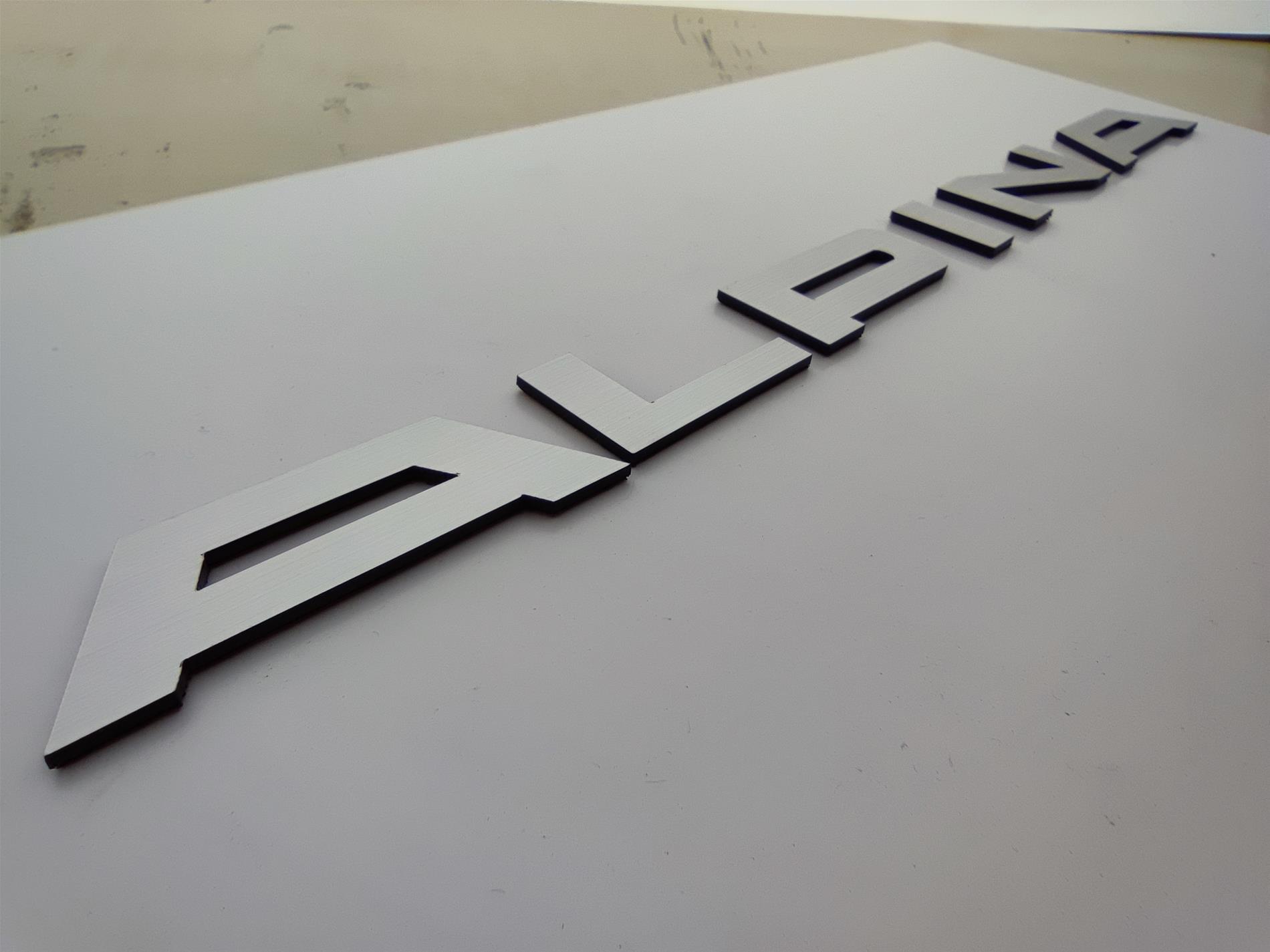 BMW Alpina Bagaj yazısı - Resim 5