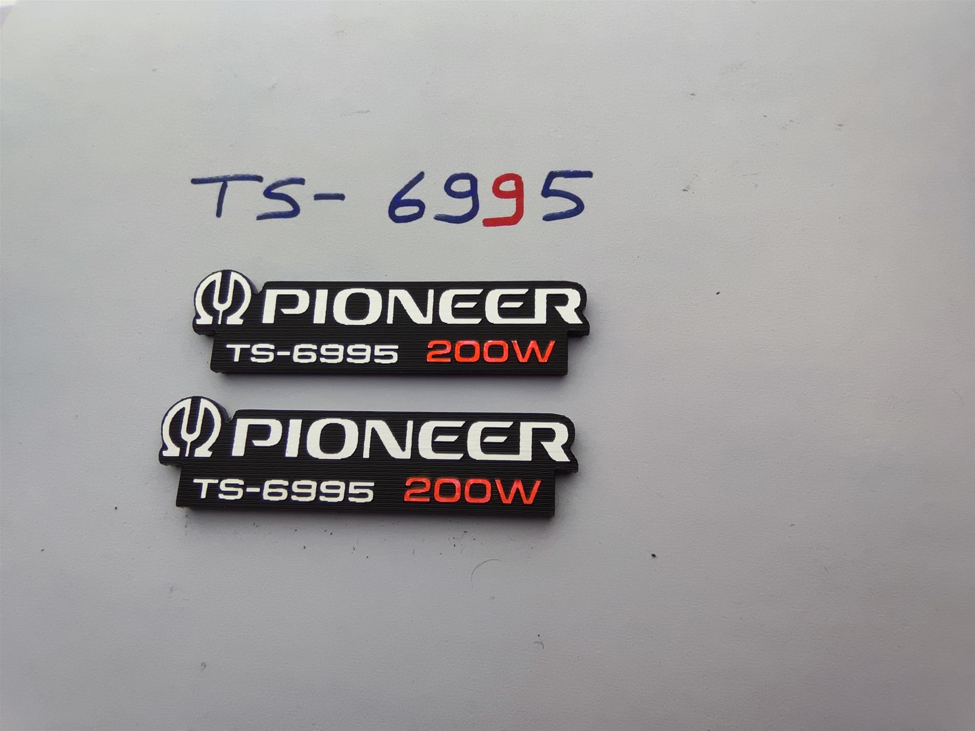 Pioneer TS-6985 ve ts-6995 Logo - Resim 7