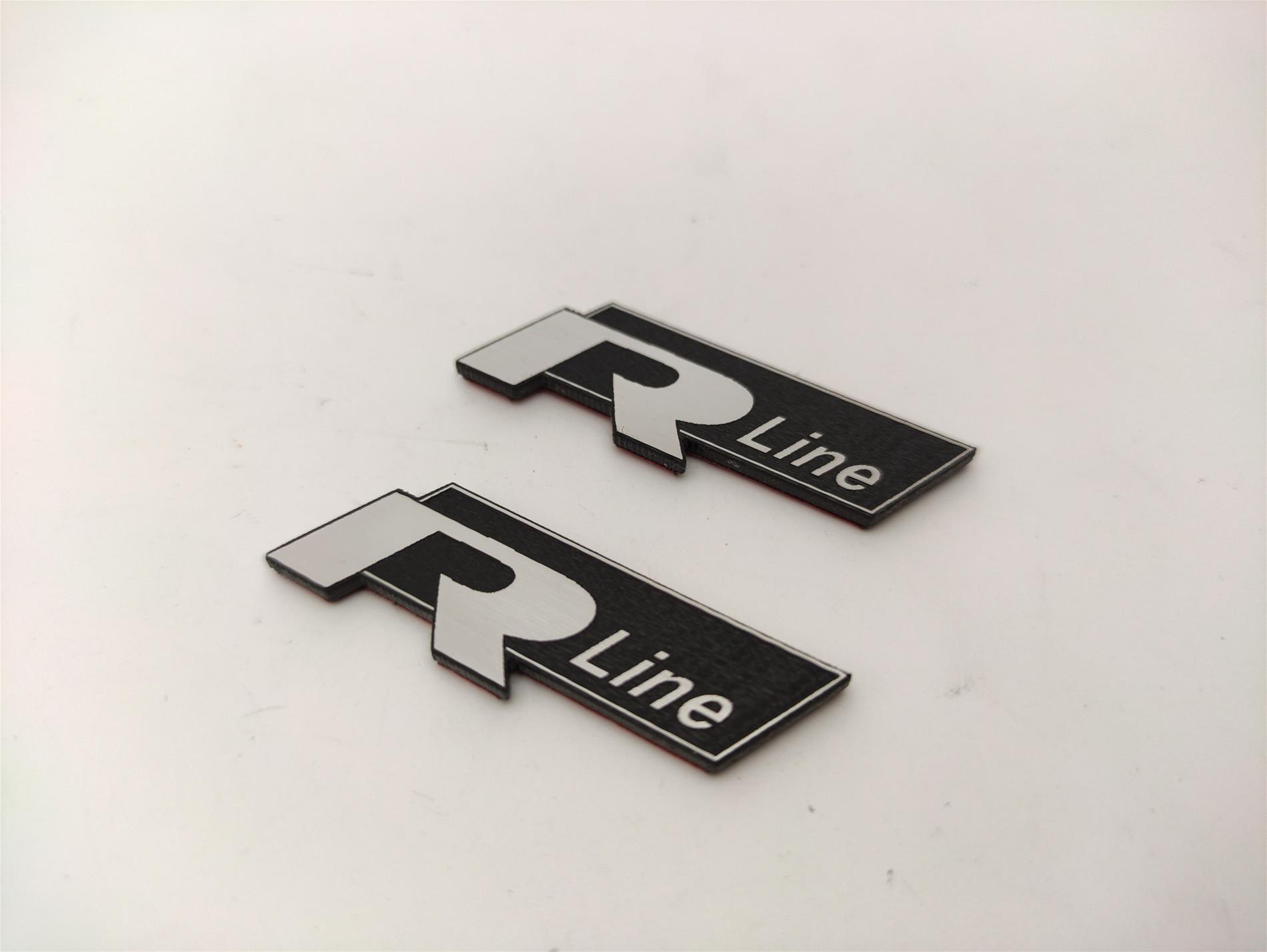 Volkswagen R line logo - Resim 3