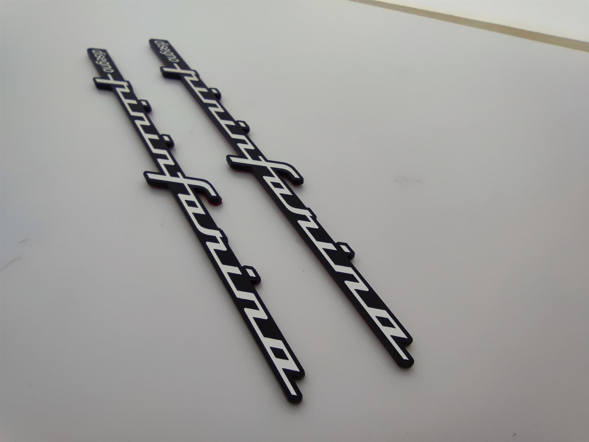 Disegno Pininfarina çamurluk etiketi - Resim 4