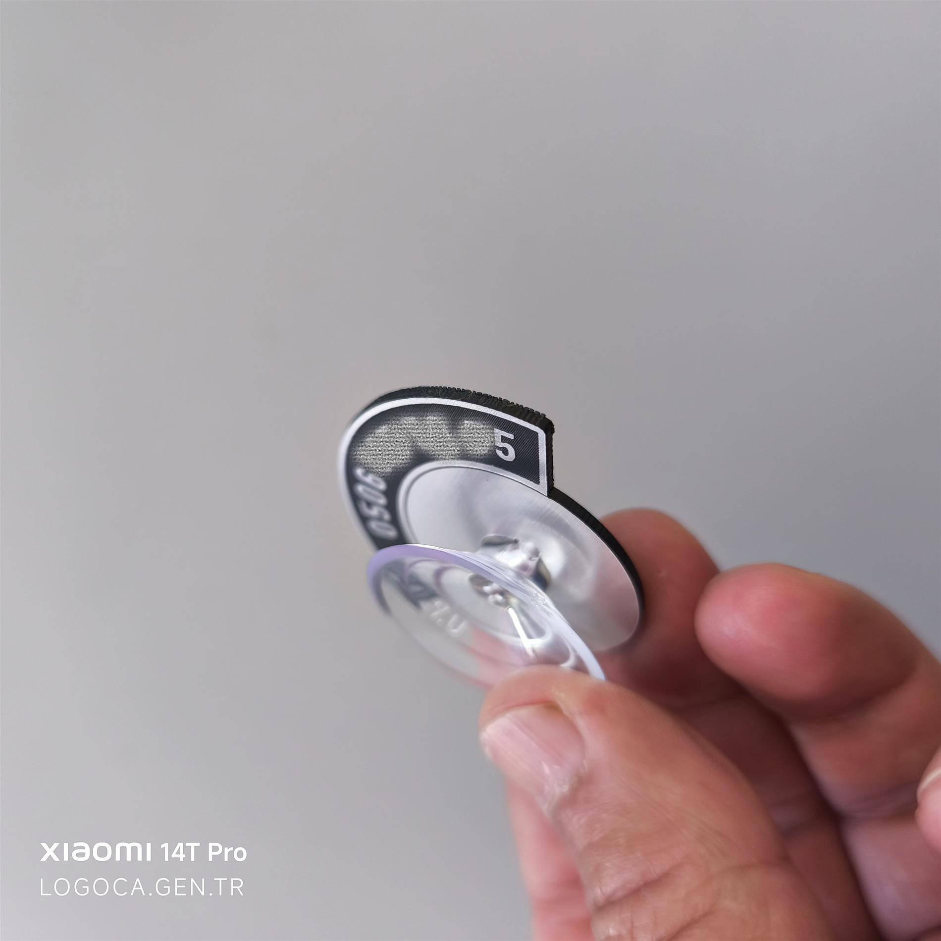 Araç içi tek Vantuzlu yarım yuvarlak İSİMSİZ Numaratör size özel telefon numaralığı - Resim 3