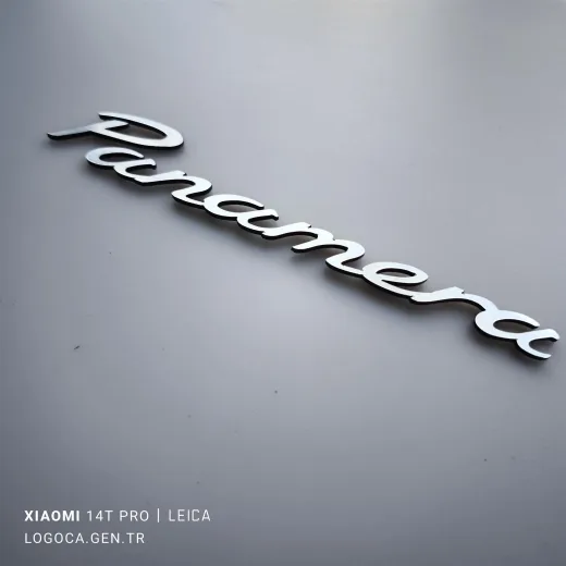 Porsche Panamera bagaj yazısı 20cm